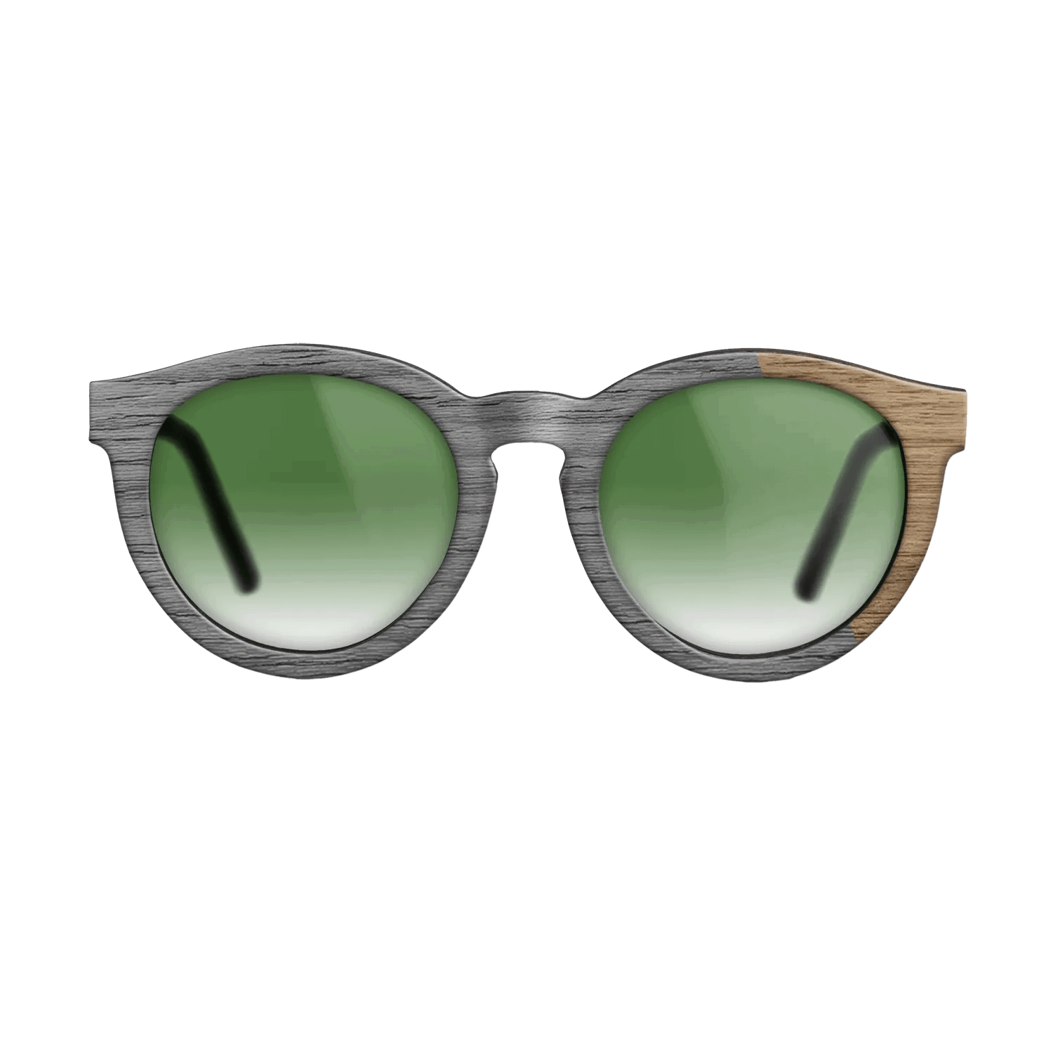 Grey Poplar Angled - The Rebel - Round - 2087 - Noir - SIRIS wood optic