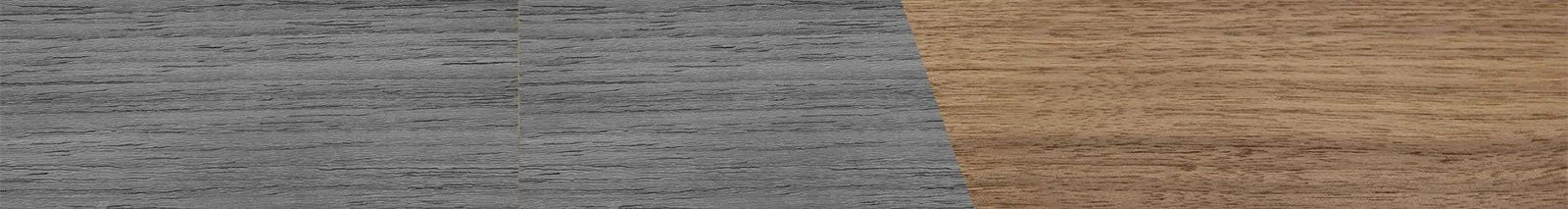 Grey Poplar Angled - The Sage - Rectangle - 2087 - Noir - SIRIS wood optic