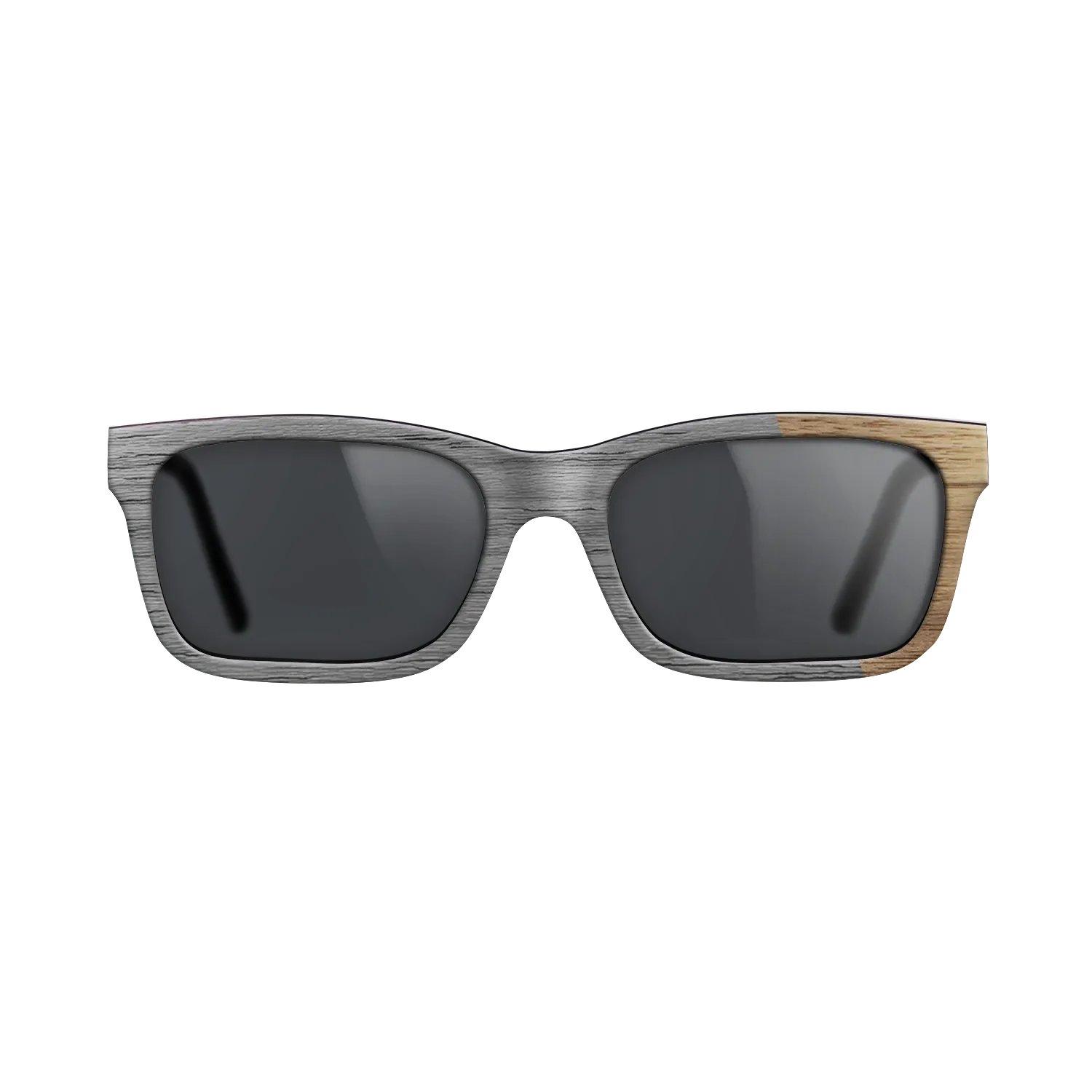 Grey Poplar Angled - The Sage - Rectangle - 2087 - Noir - SIRIS wood optic