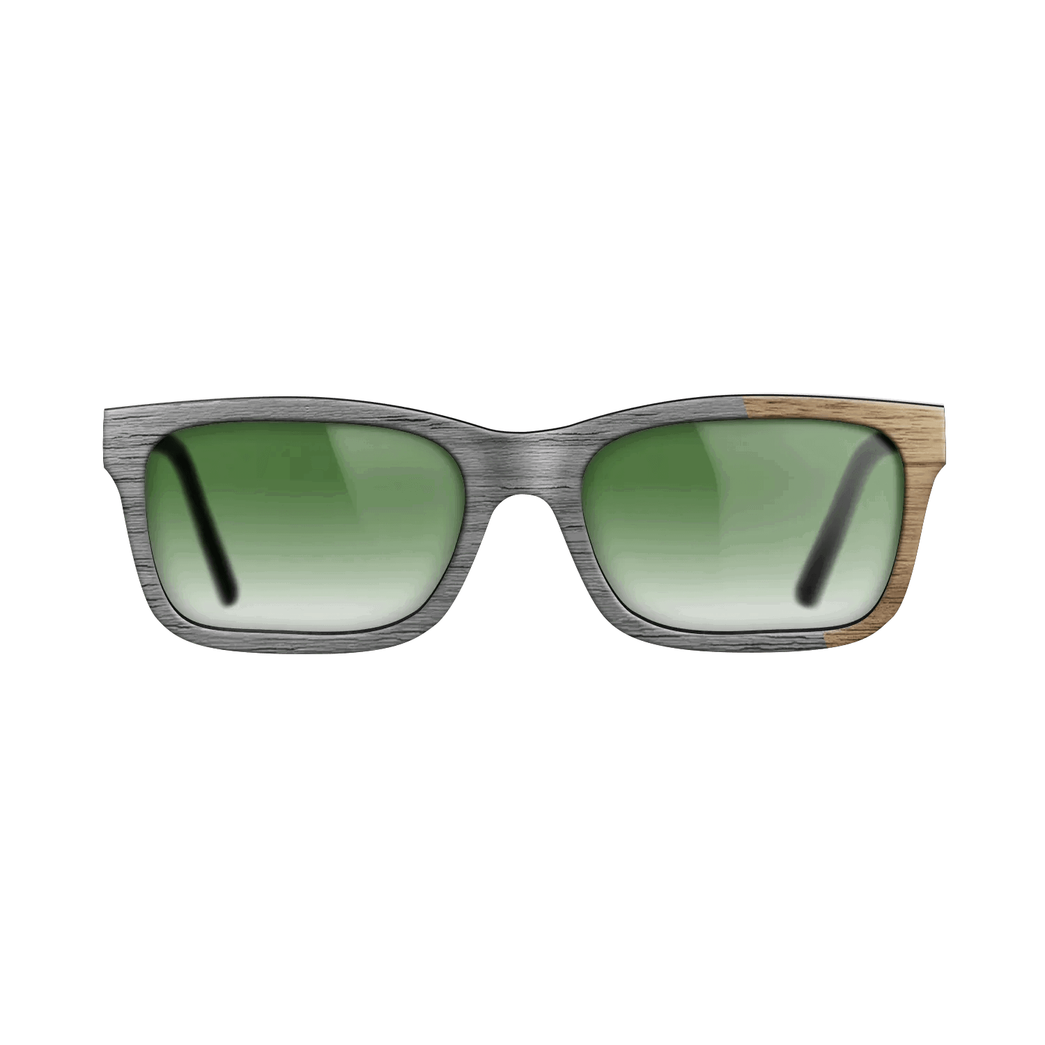 Grey Poplar Angled - The Sage - Rectangle - 2087 - Noir - SIRIS wood optic
