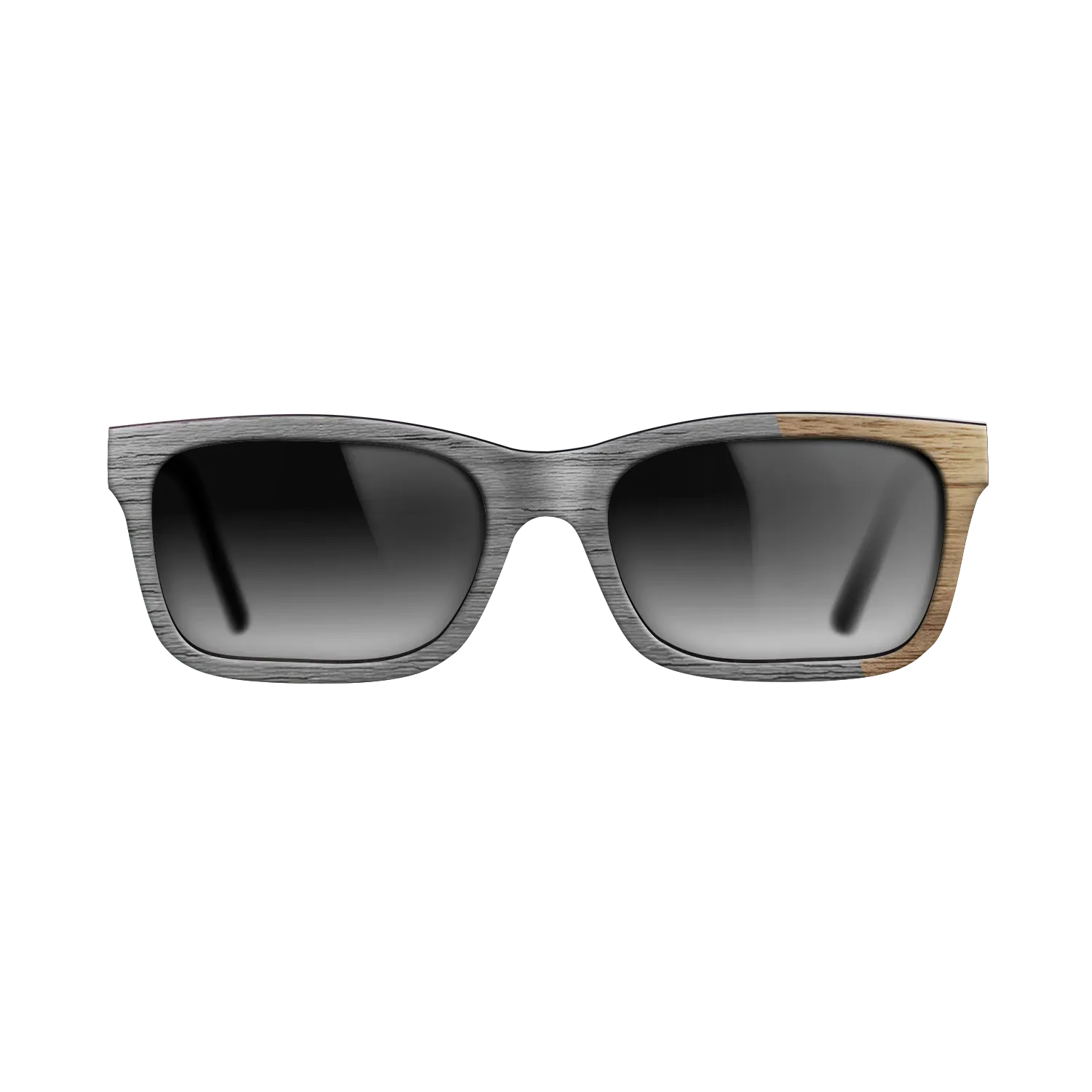 Grey Poplar Angled - The Sage - Rectangle - 2087 - Noir - SIRIS wood optic