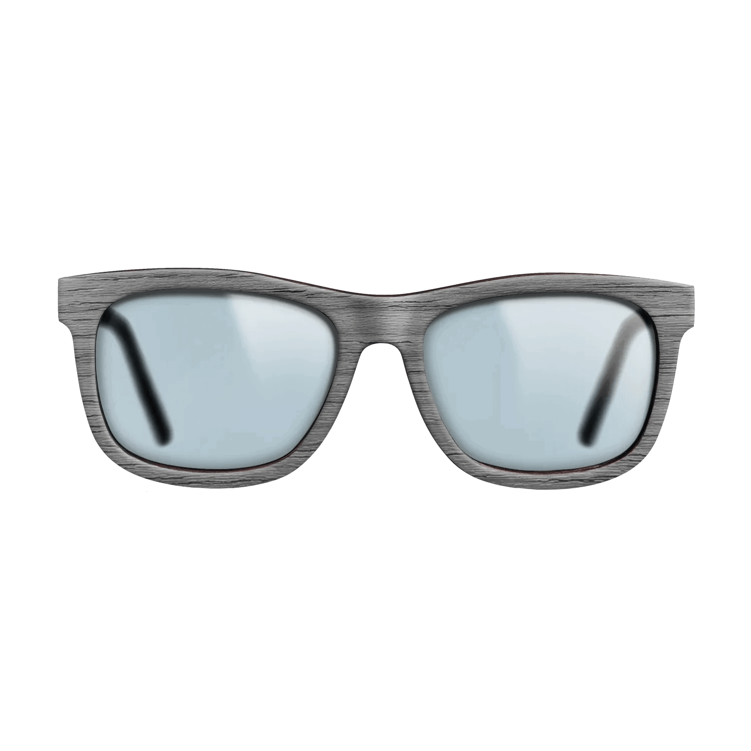 Grey Poplar FullFront BlackWalnut - The Hero - Square - 2222 - Noir - SIRIS wood optic