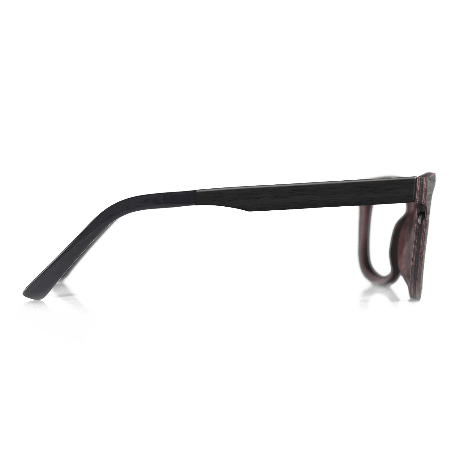 Grey Poplar FullFront BlackWalnut - The Rebel - Round - 2222 - Noir - SIRIS wood optic