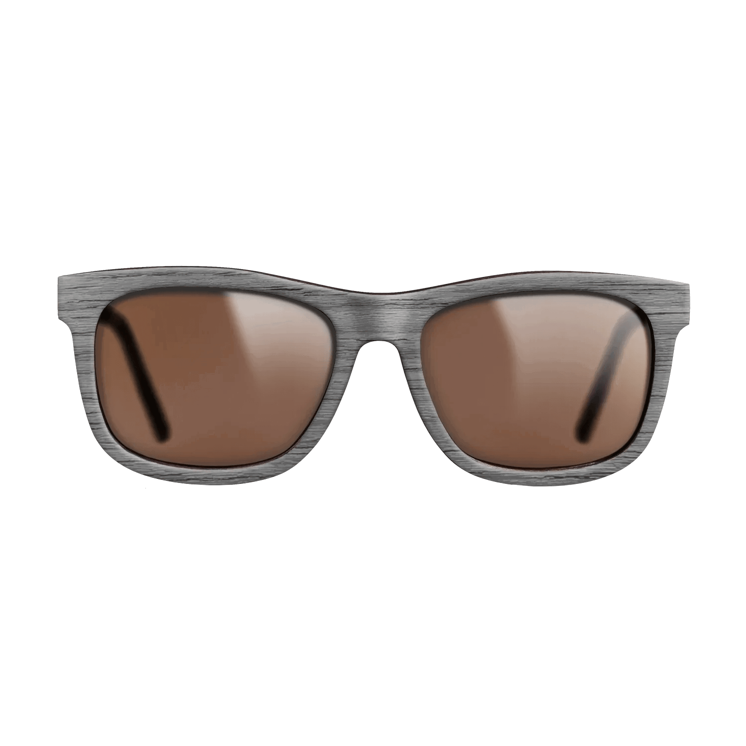 Grey Poplar FullFront Walnut - The Hero - Square - 2223 - Noir - SIRIS wood optic