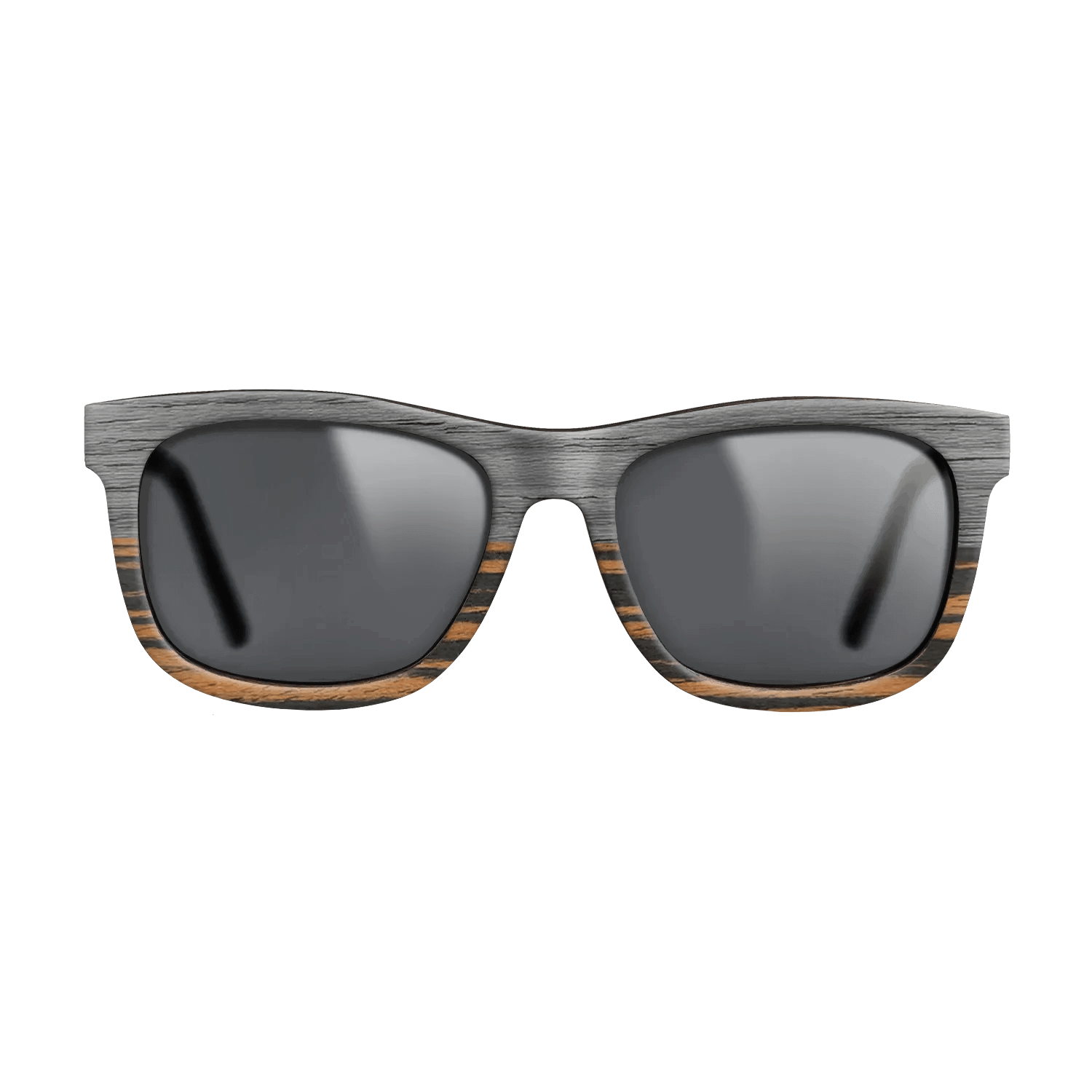 Grey Poplar Tophalf ItalianEbony- Noir - The Hero - Square - 2127- Noir - SIRIS wood optic