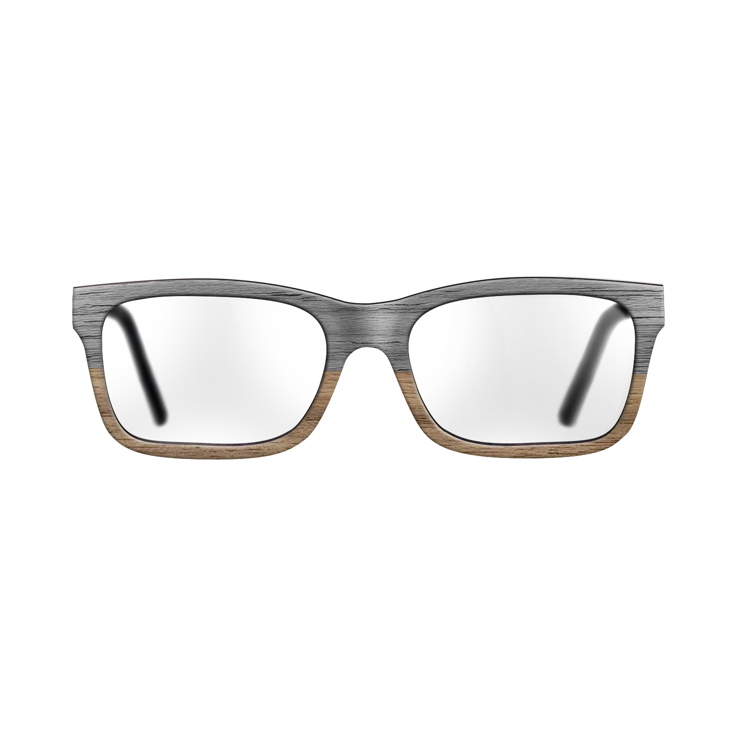 Grey Walnut Tophalf - The Sage - Rectangle - 2088- Noir - SIRIS wood optic