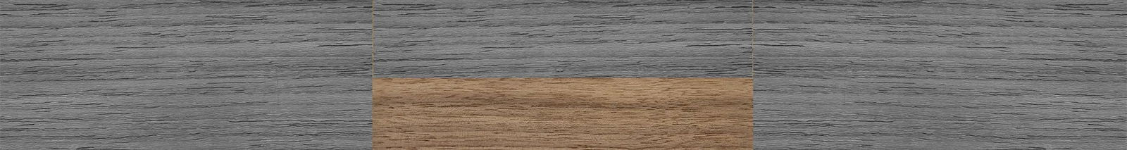 Grey Walnut Tophalf - The Sage - Rectangle - 2088- Noir - SIRIS wood optic