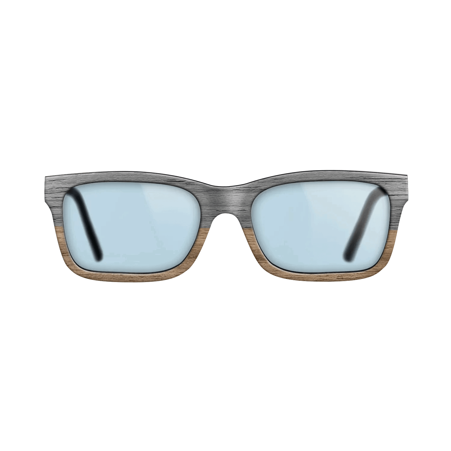 Grey Walnut Tophalf - The Sage - Rectangle - 2088- Noir - SIRIS wood optic