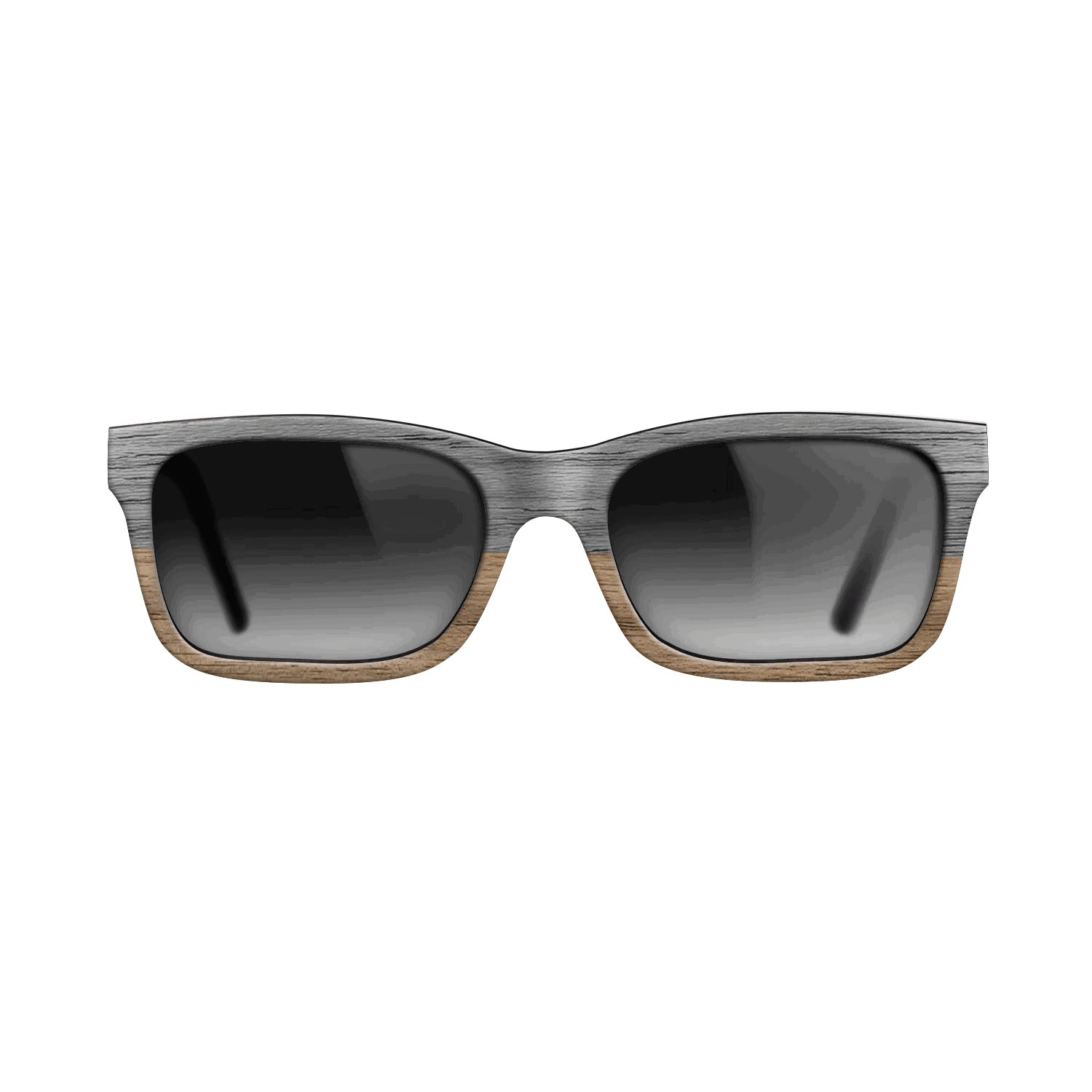 Grey Walnut Tophalf - The Sage - Rectangle - 2088- Noir - SIRIS wood optic