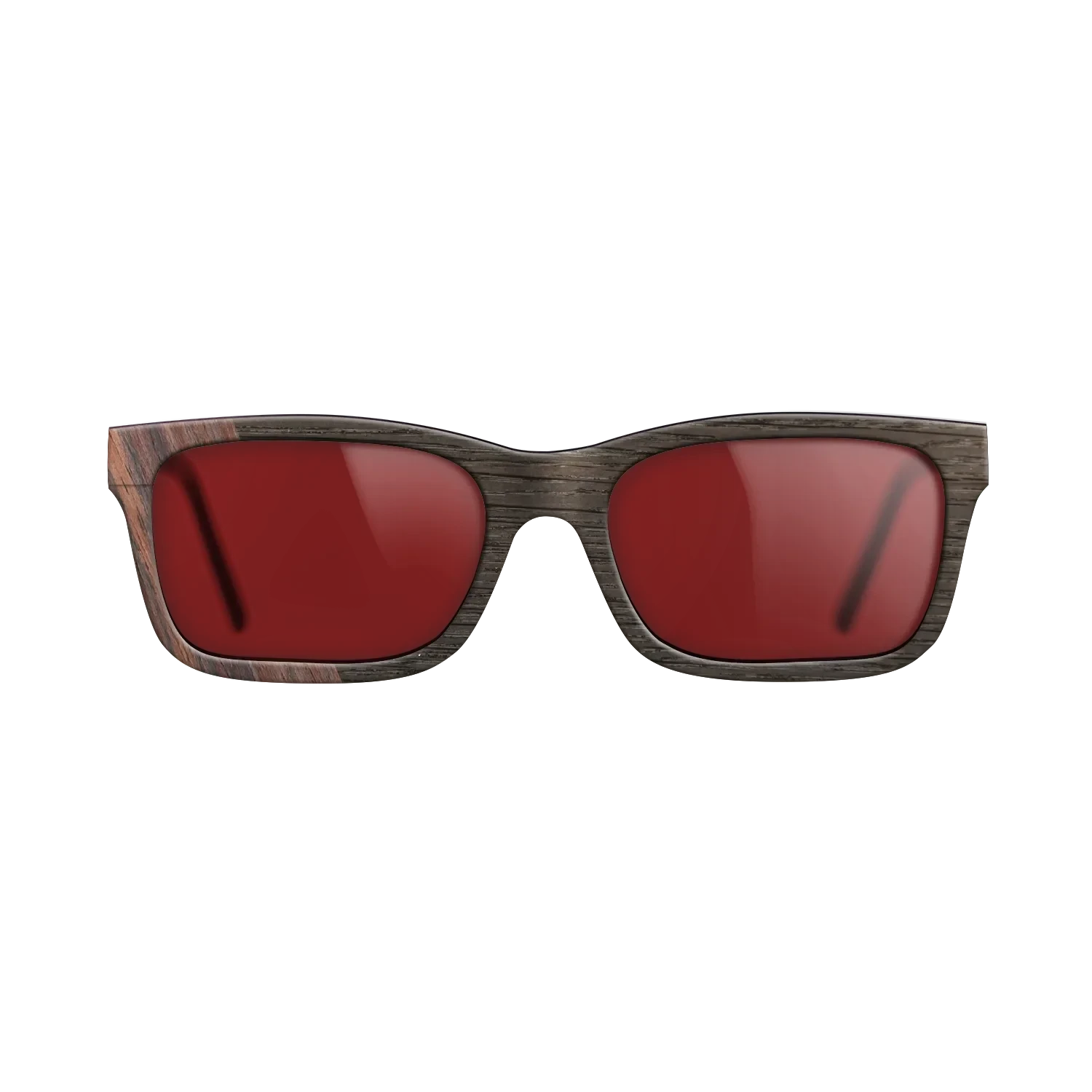 Santos Rosewood Dark,Fumed Oak: Bauhaus - The Sage - Rectangle - SIRIS wood optic