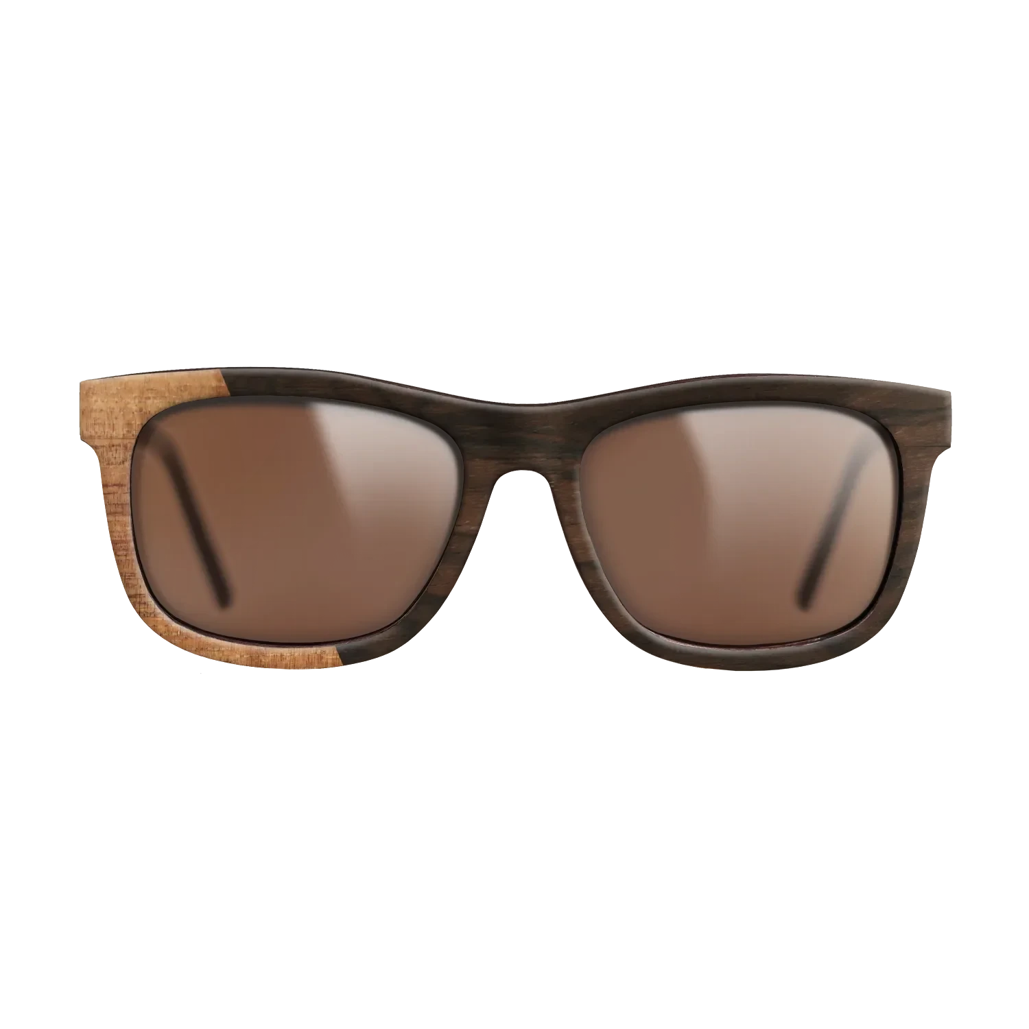 Koa,Ziricote Dark Quartered: Bauhaus - The Hero - Square - SIRIS wood optic
