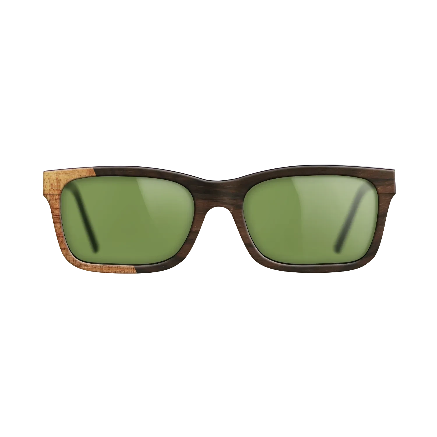 Koa,Ziricote Dark Quartered: Bauhaus - The Sage - Rectangle - SIRIS wood optic