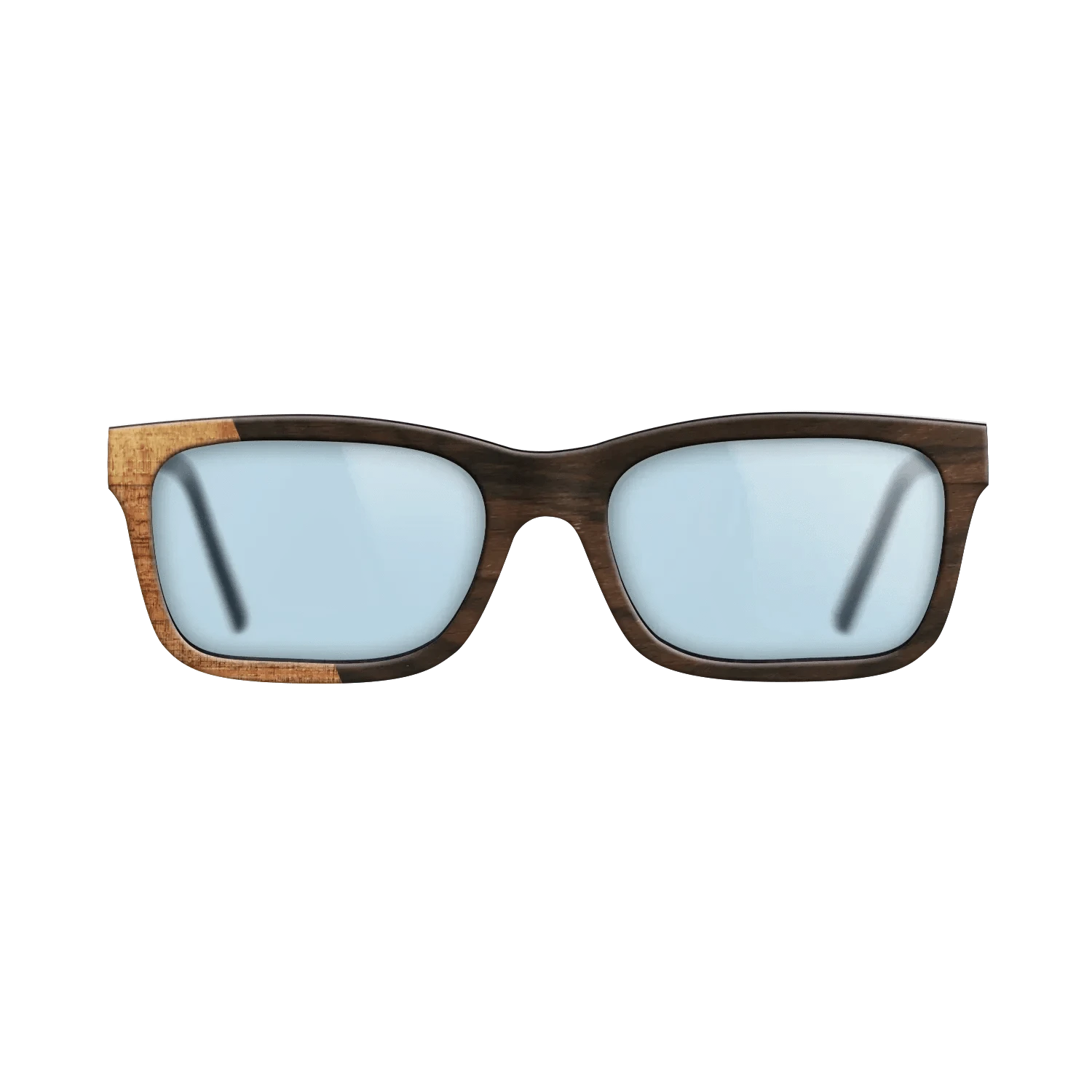 Koa,Ziricote Dark Quartered: Bauhaus - The Sage - Rectangle - SIRIS wood optic