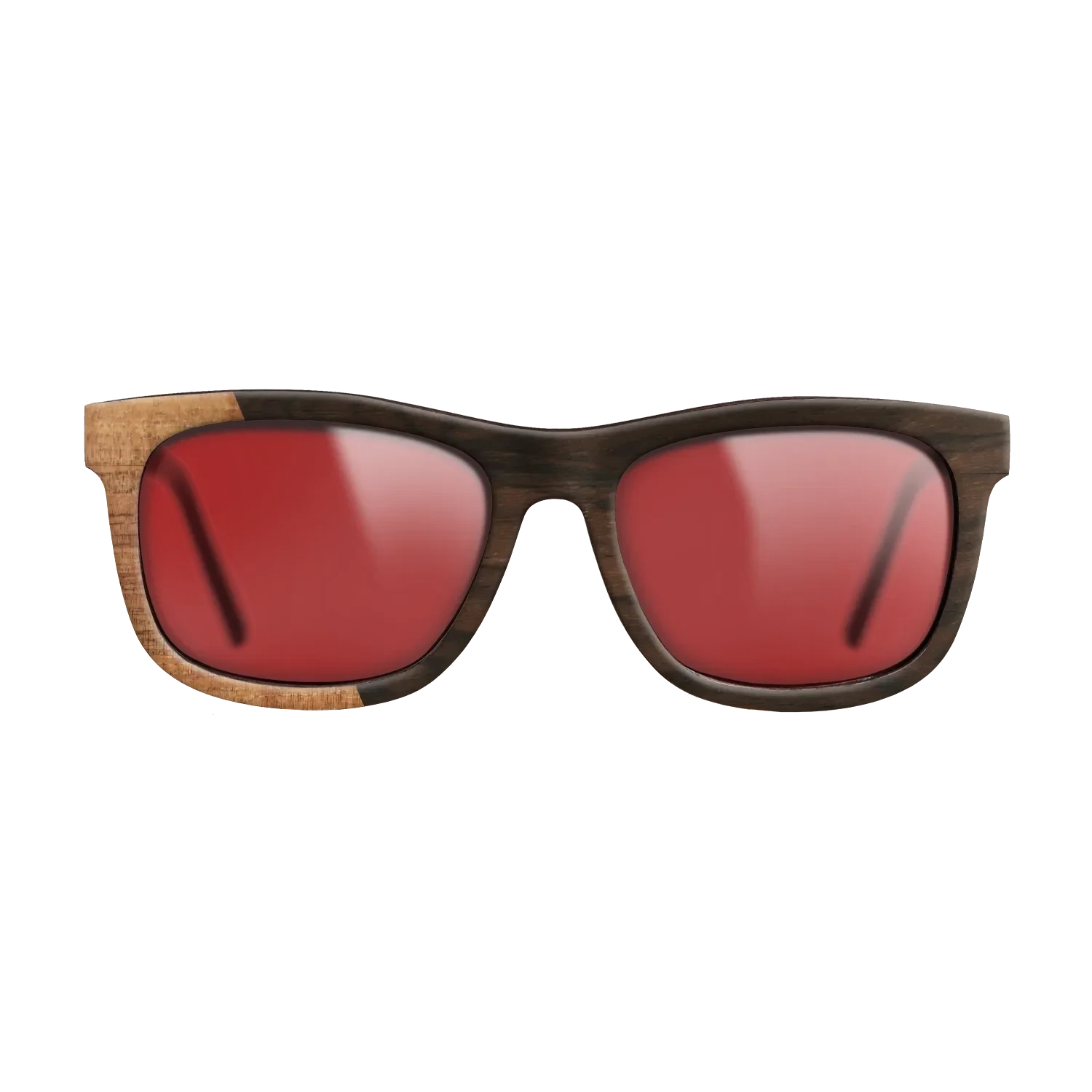 Koa,Ziricote Dark Quartered: Bauhaus - The Hero - Square - SIRIS wood optic