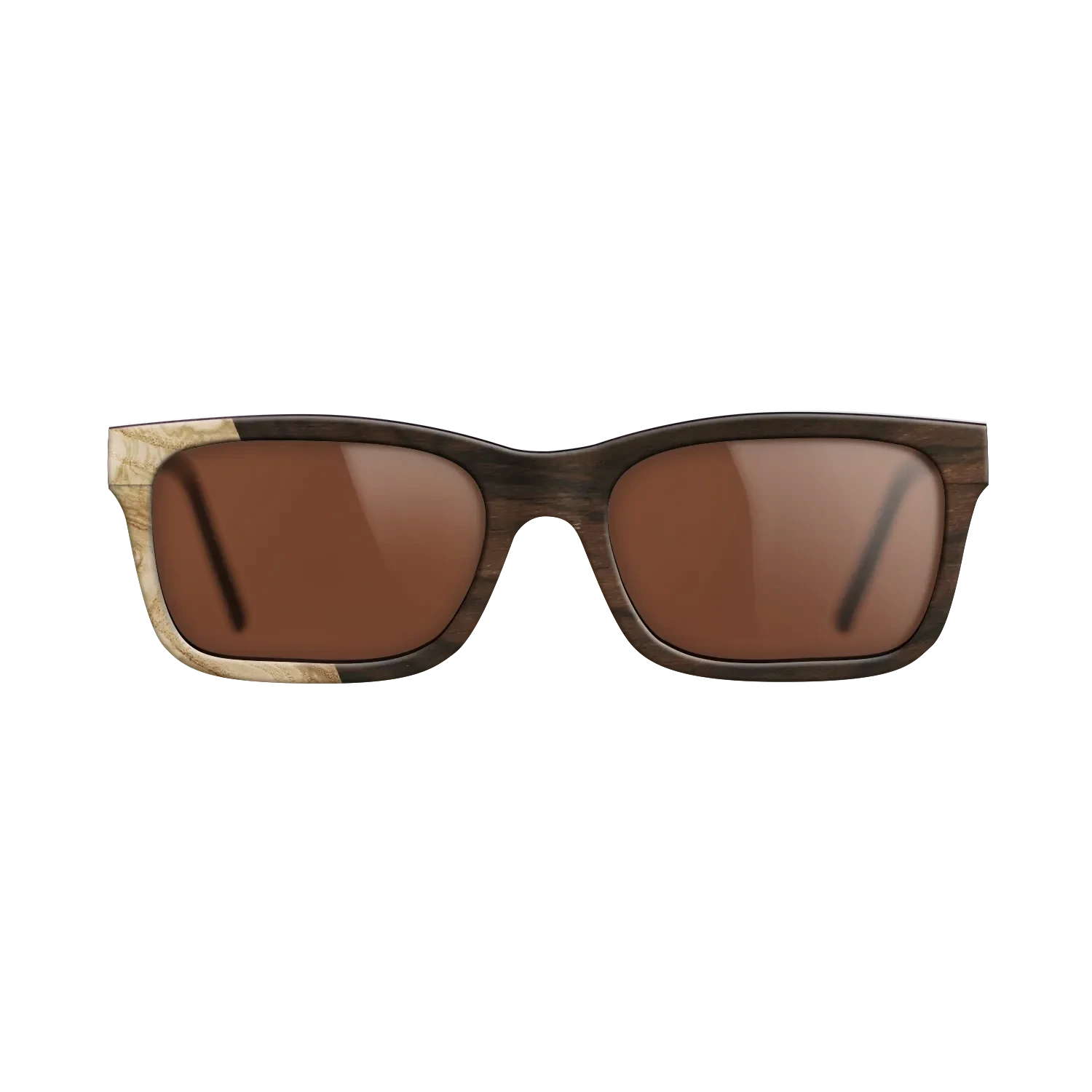 Ziricote Dark Quartered,Olive Burl: Bauhaus - The Sage - Rectangle - SIRIS wood optic