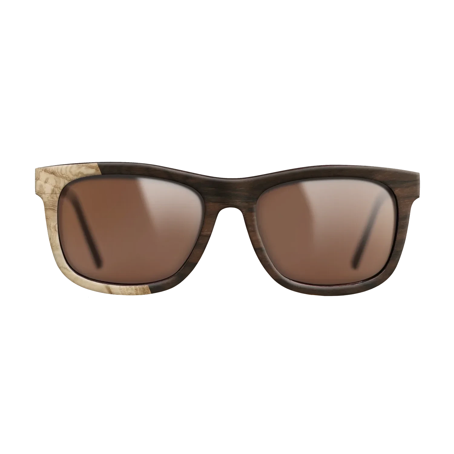 Ziricote Dark Quartered,Olive Burl: Bauhaus - The Hero - Square - SIRIS wood optic