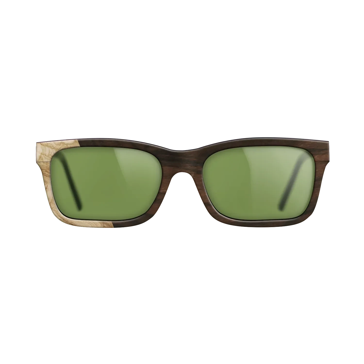 Ziricote Dark Quartered,Olive Burl: Bauhaus - The Sage - Rectangle - SIRIS wood optic