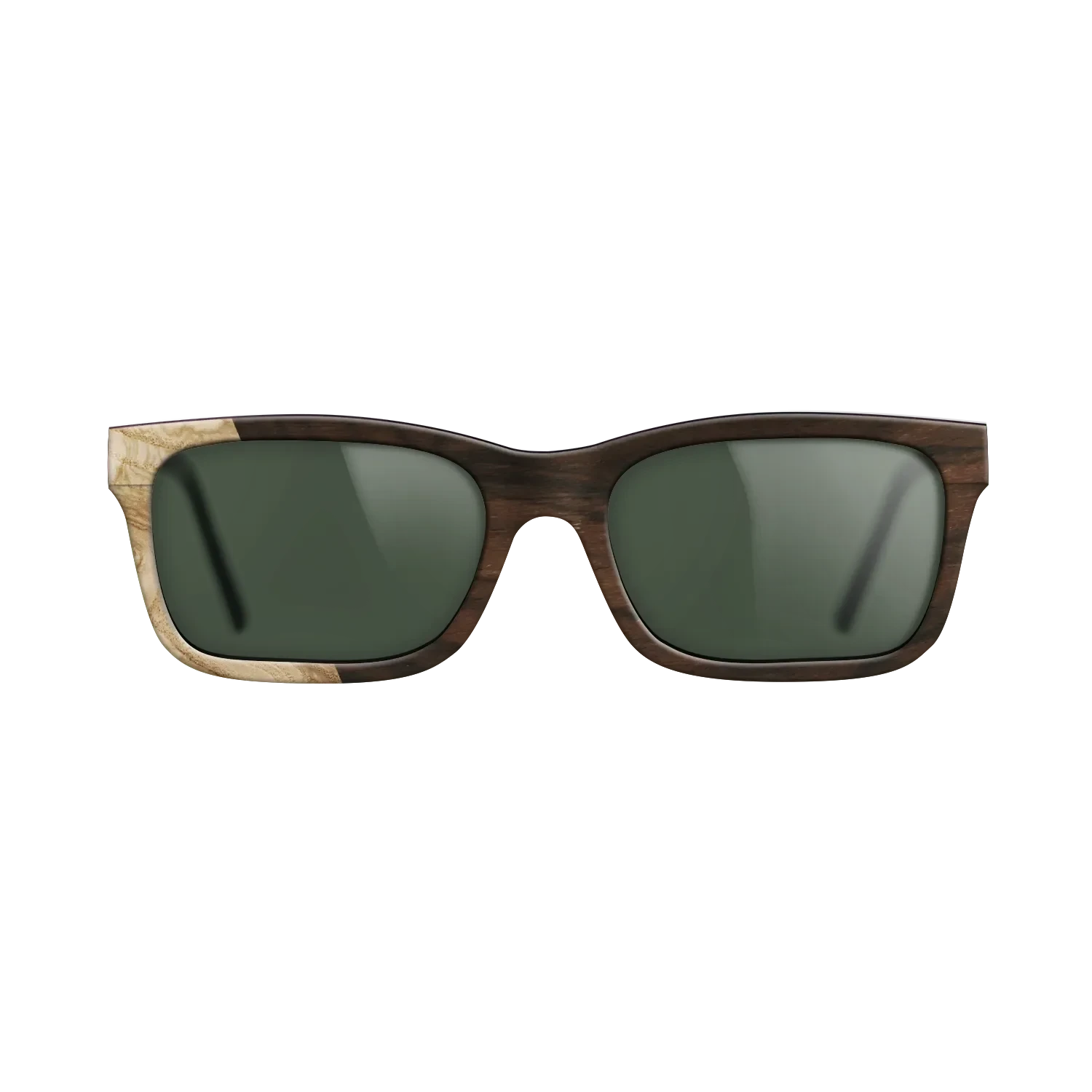 Ziricote Dark Quartered,Olive Burl: Bauhaus - The Sage - Rectangle - SIRIS wood optic