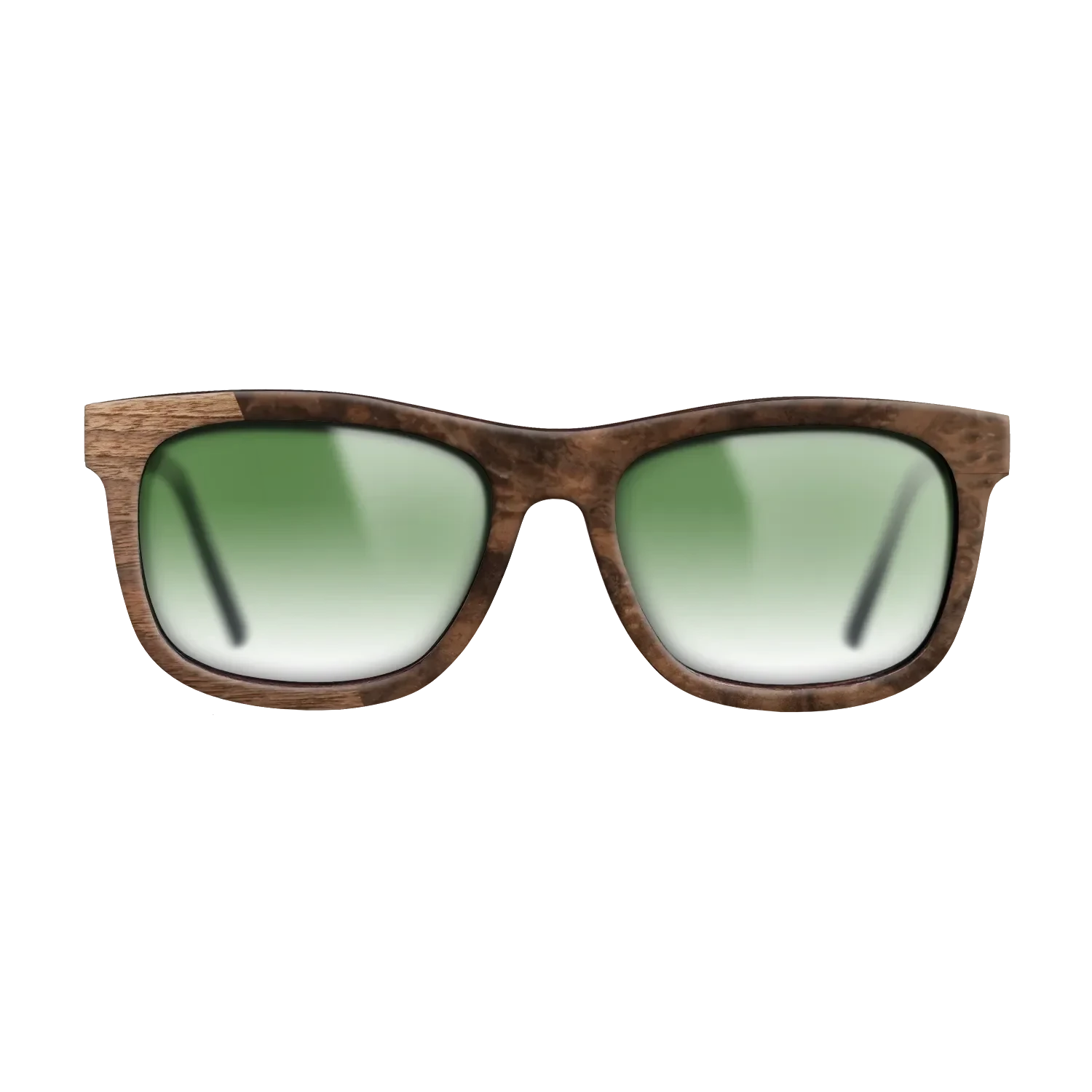 Walnut Claro Light,Walnut Burl: Bauhaus - The Hero - Square - SIRIS wood optic