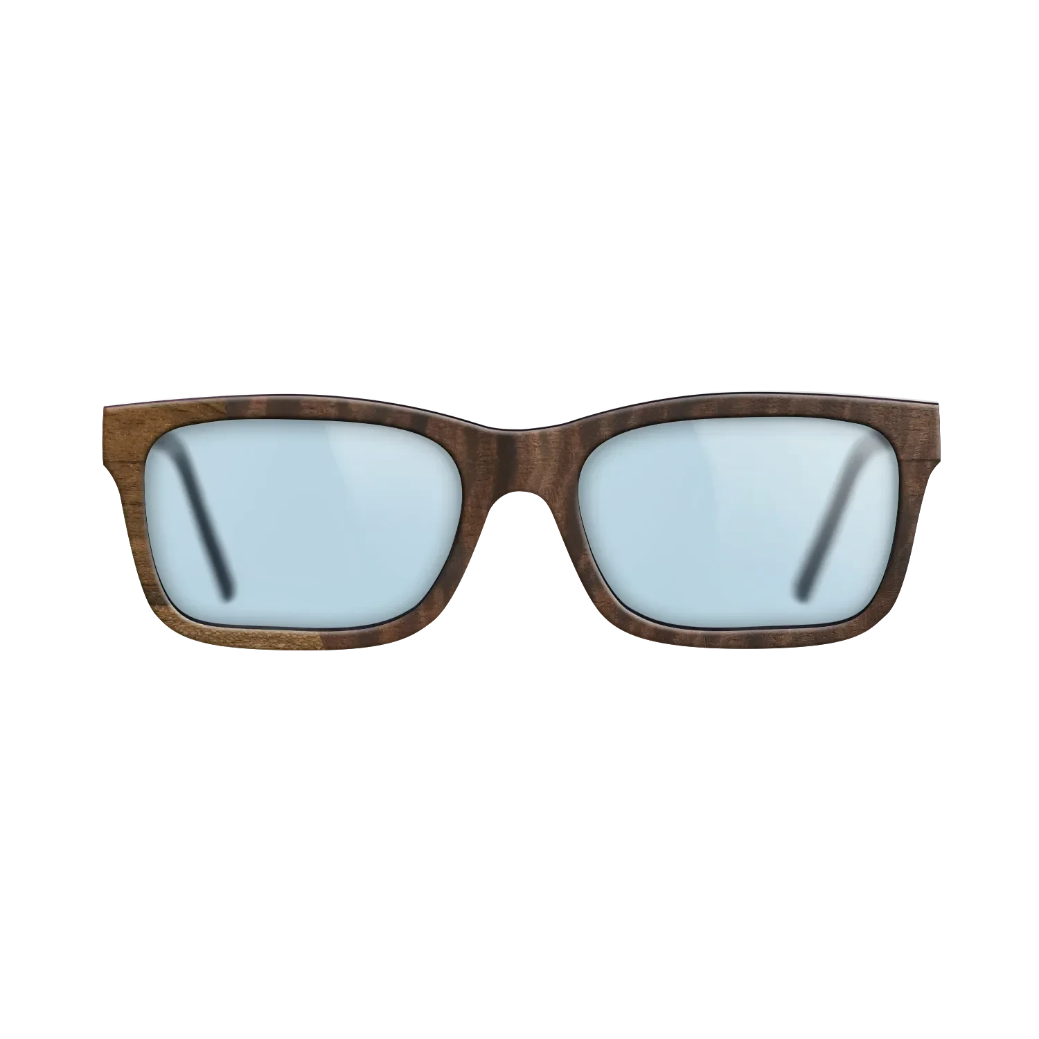 Ziricote Dark Quartered,Fumed Eucalyptus: Bauhaus - The Sage - Rectangle - SIRIS wood optic