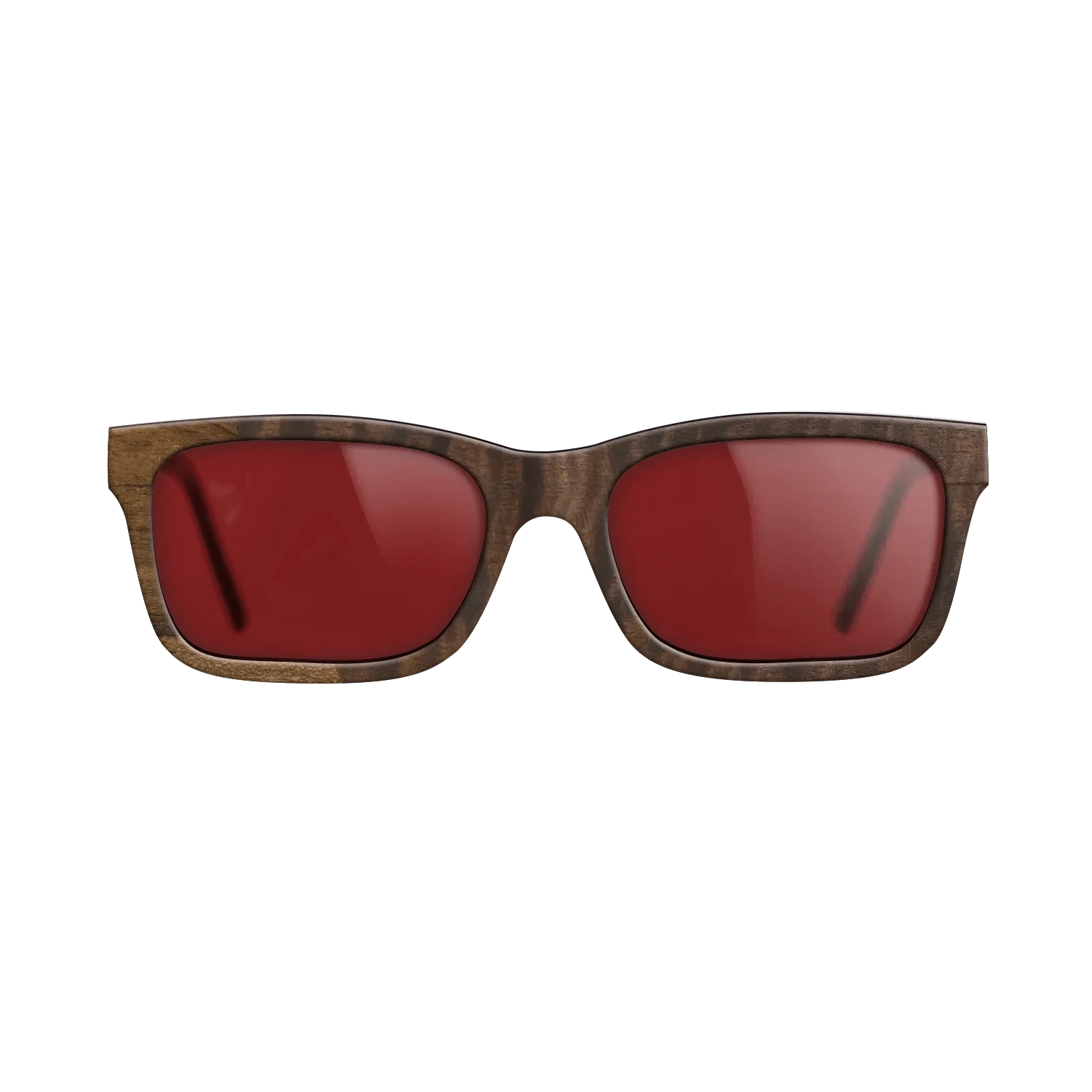 Ziricote Dark Quartered,Fumed Eucalyptus: Bauhaus - The Sage - Rectangle - SIRIS wood optic