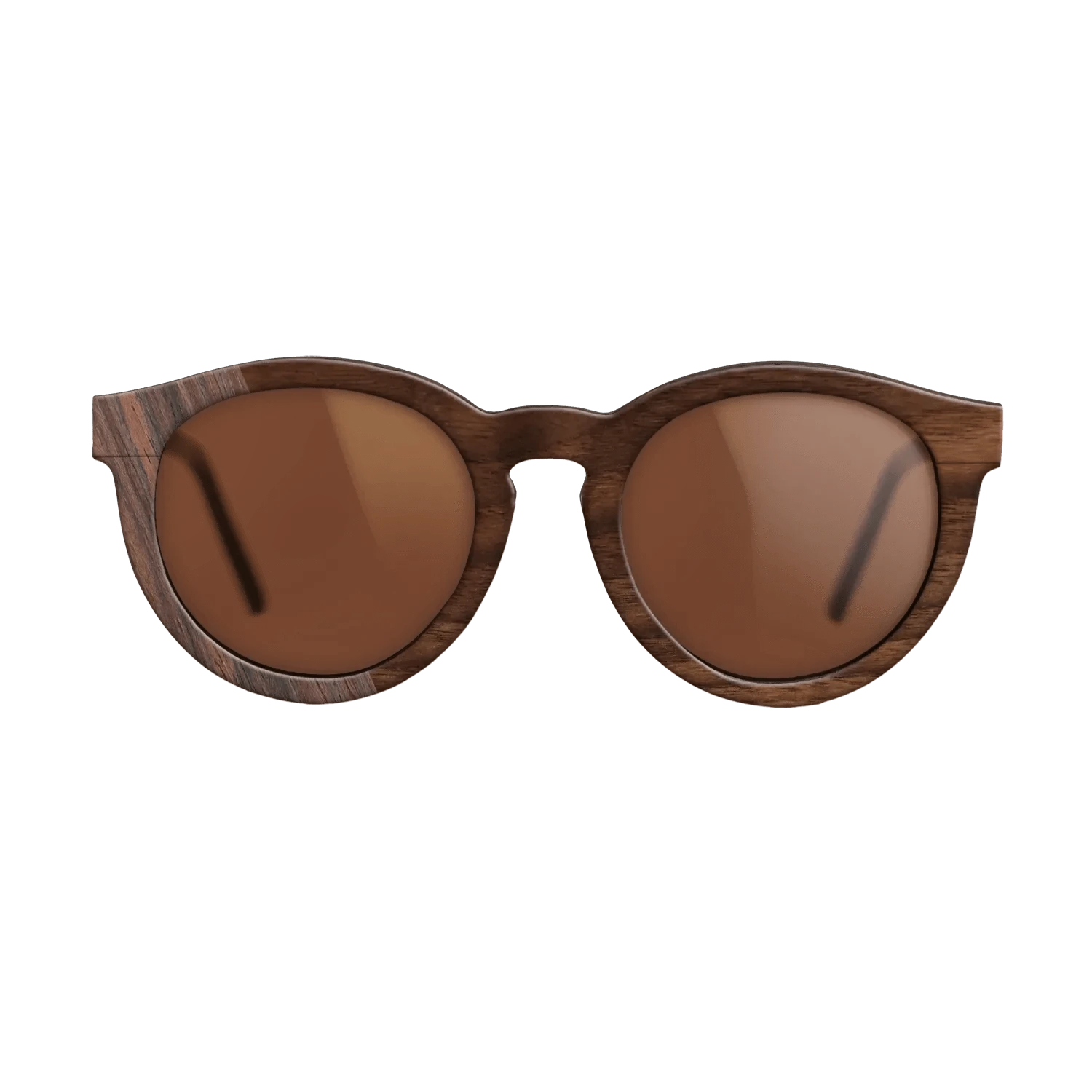 Santos Rosewood Dark,Rosewood Reconstituted: Bauhaus - The Rebel - Round - SIRIS wood optic