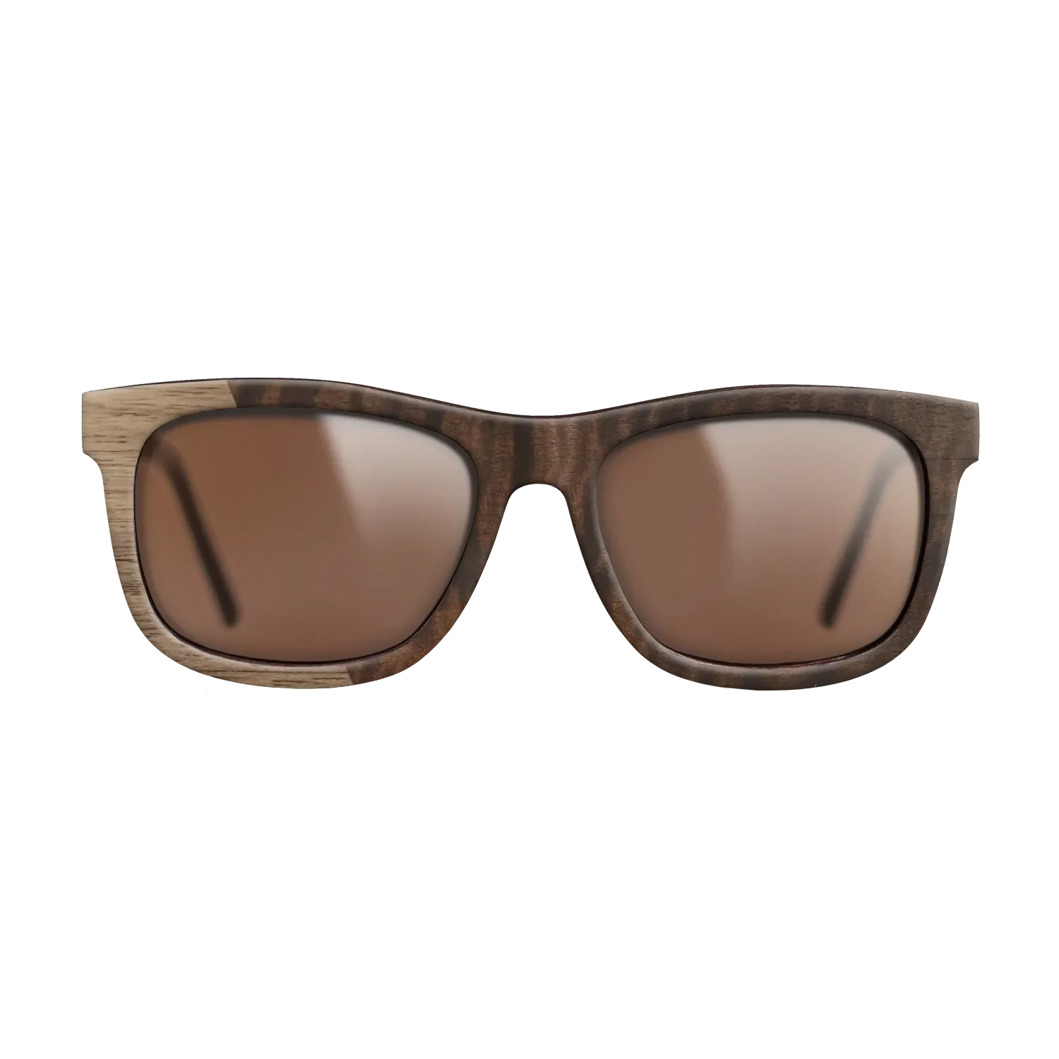 Walnut: Straight Grain,Fumed Eucalyptus: Bauhaus - The Hero - Square - 1354 - SIRIS wood optic