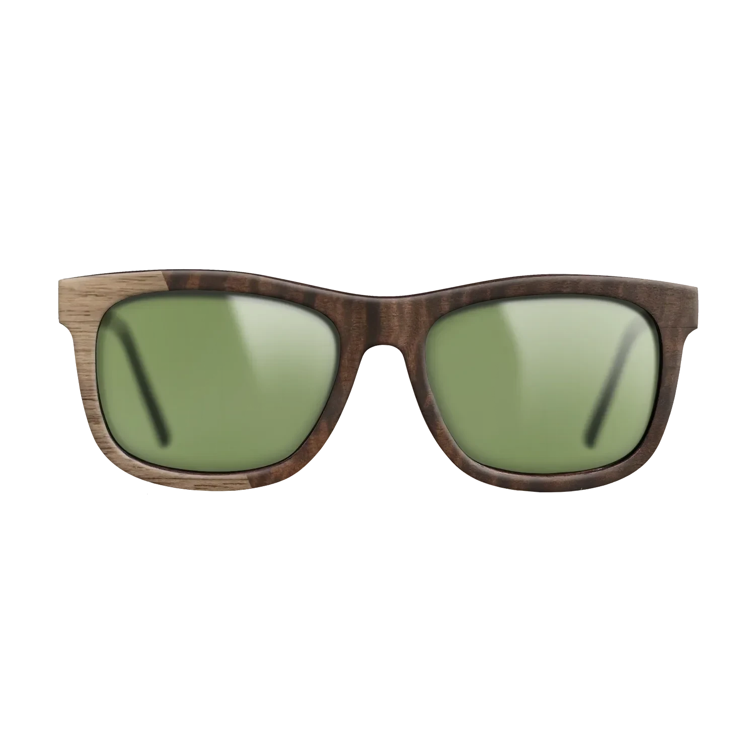 Walnut: Straight Grain,Fumed Eucalyptus: Bauhaus - The Hero - Square - 1354 - SIRIS wood optic