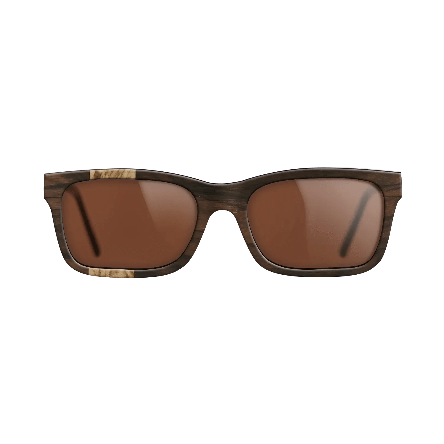 Olive Burl,Ziricote Dark Quartered: Splice - The Sage - Rectangle - 1356 - SIRIS wood optic