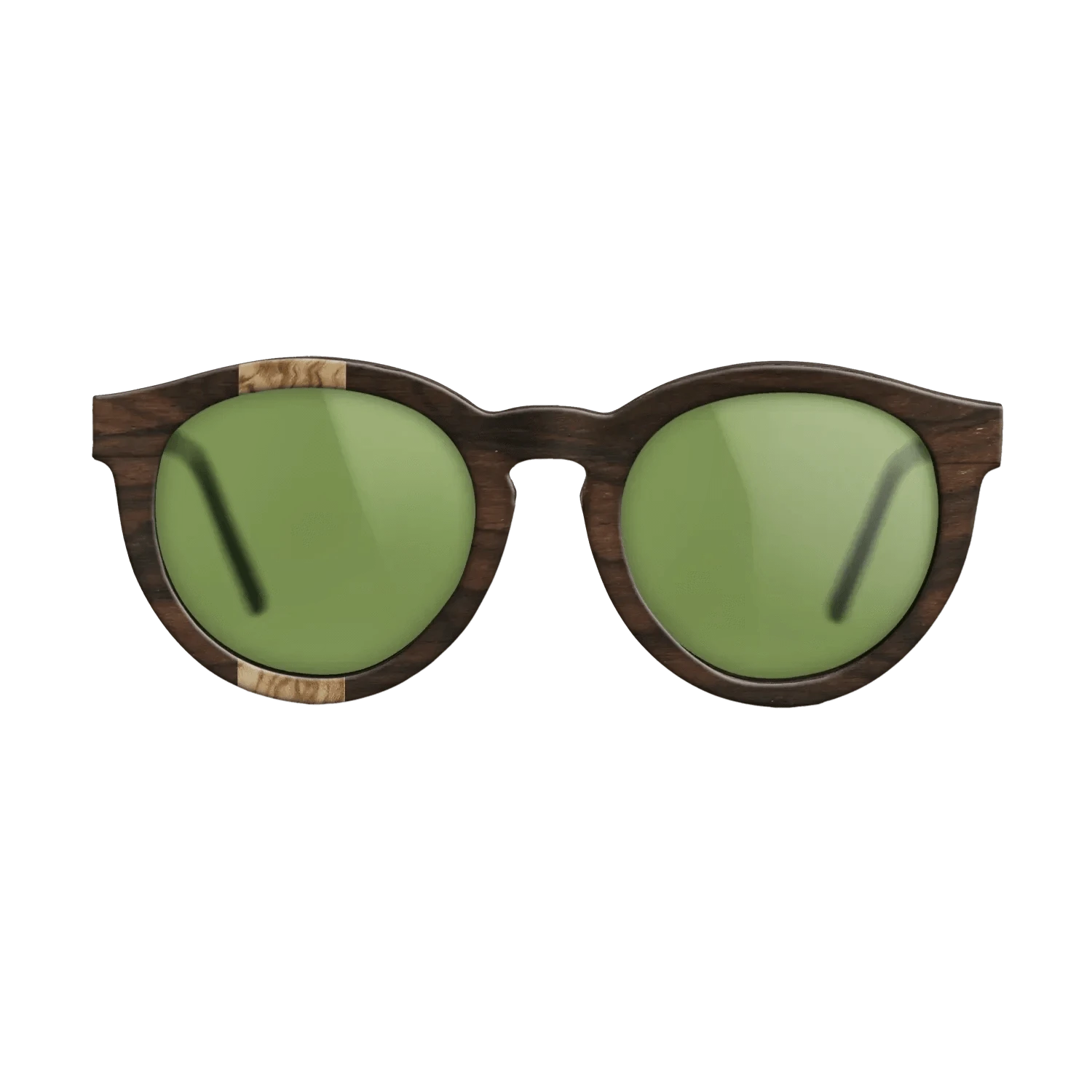 Olive Burl,Ziricote Dark Quartered: Splice - The Rebel - Round - 1356 - SIRIS wood optic