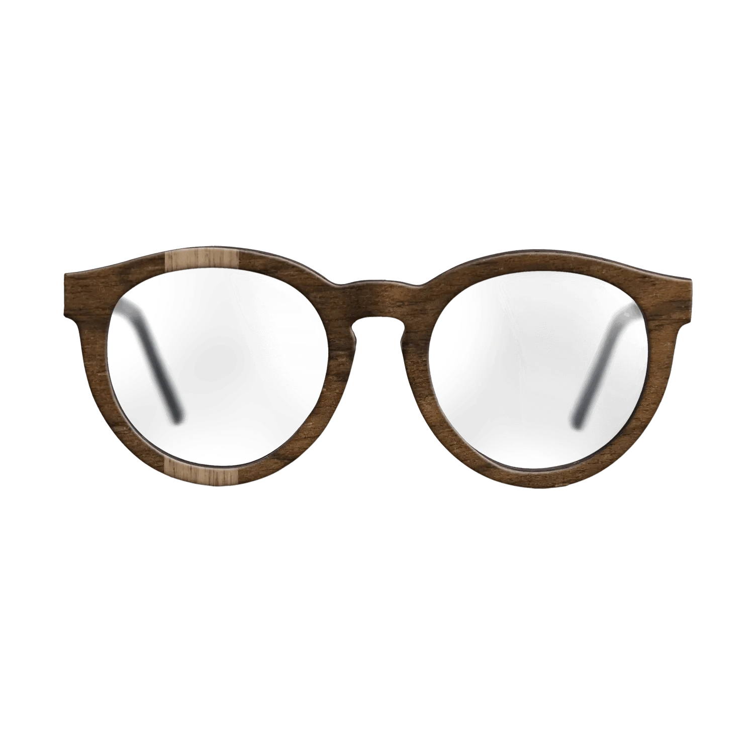Walnut: Straight Grain,Rosewood Reconstituted: Splice - The Rebel - Round - 1840 - SIRIS wood optic