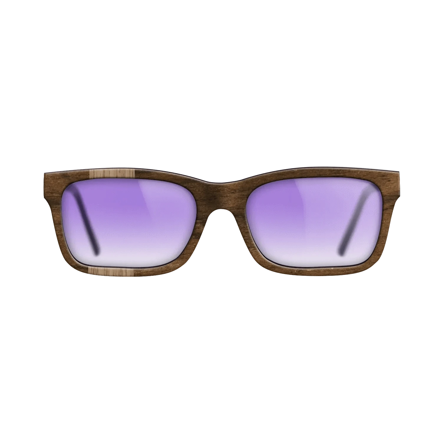 Walnut: Straight Grain,Ziricote Dark Quartered: Splice - The Sage - Rectangle - 1583 - SIRIS wood optic