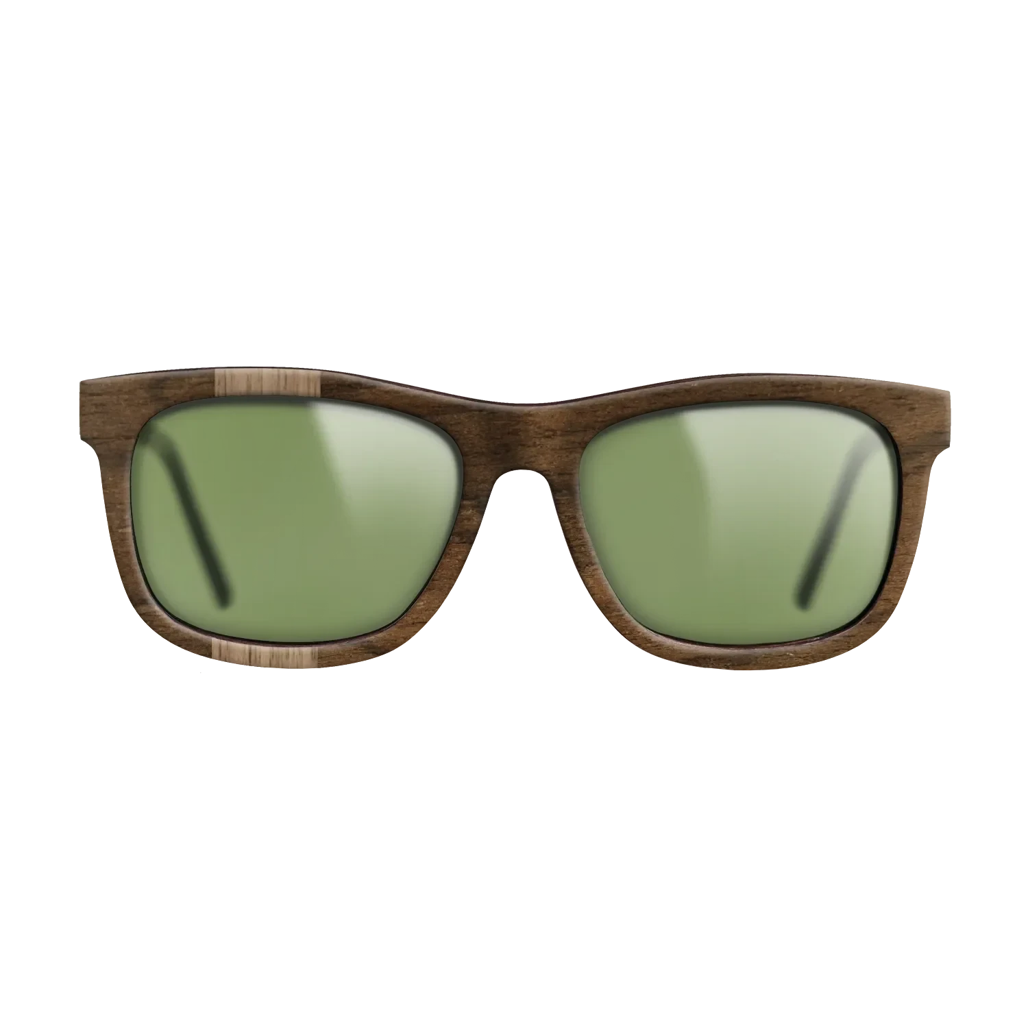 Walnut: Straight Grain,Ziricote Dark Quartered: Splice - The Hero - Square - 1583 - SIRIS wood optic