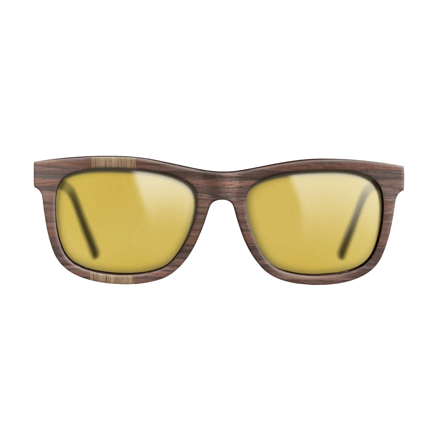 Walnut: Straight Grain,Rosewood Reconstituted: Splice - The Hero - Square - 1840 - SIRIS wood optic