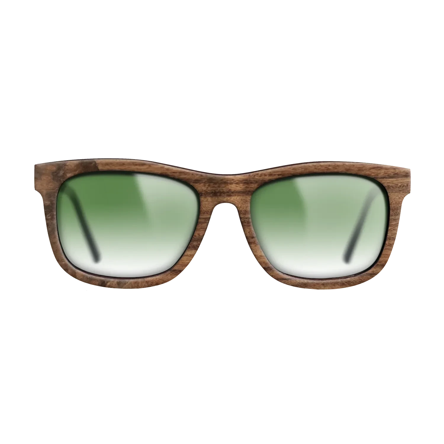 Walnut Burl,Santos Rosewood Dark: Bauhaus - The Hero - Square - SIRIS wood optic