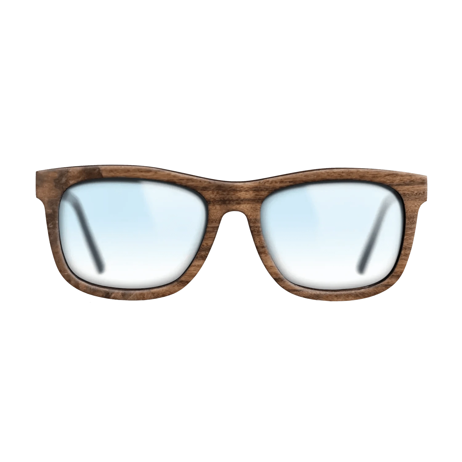 Walnut Burl,Santos Rosewood Dark: Bauhaus - The Hero - Square - SIRIS wood optic
