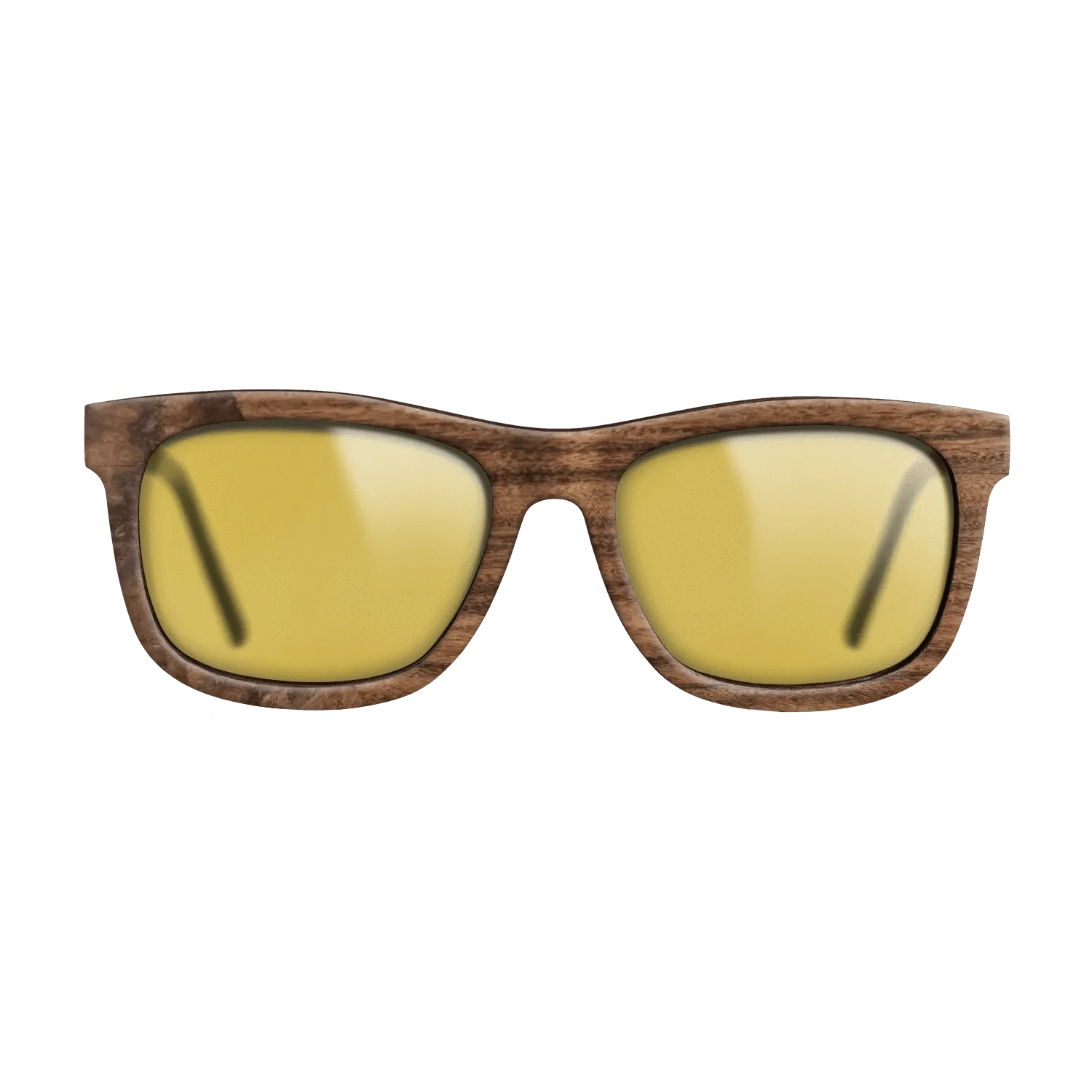 Walnut Burl,Santos Rosewood Dark: Bauhaus - The Hero - Square - SIRIS wood optic