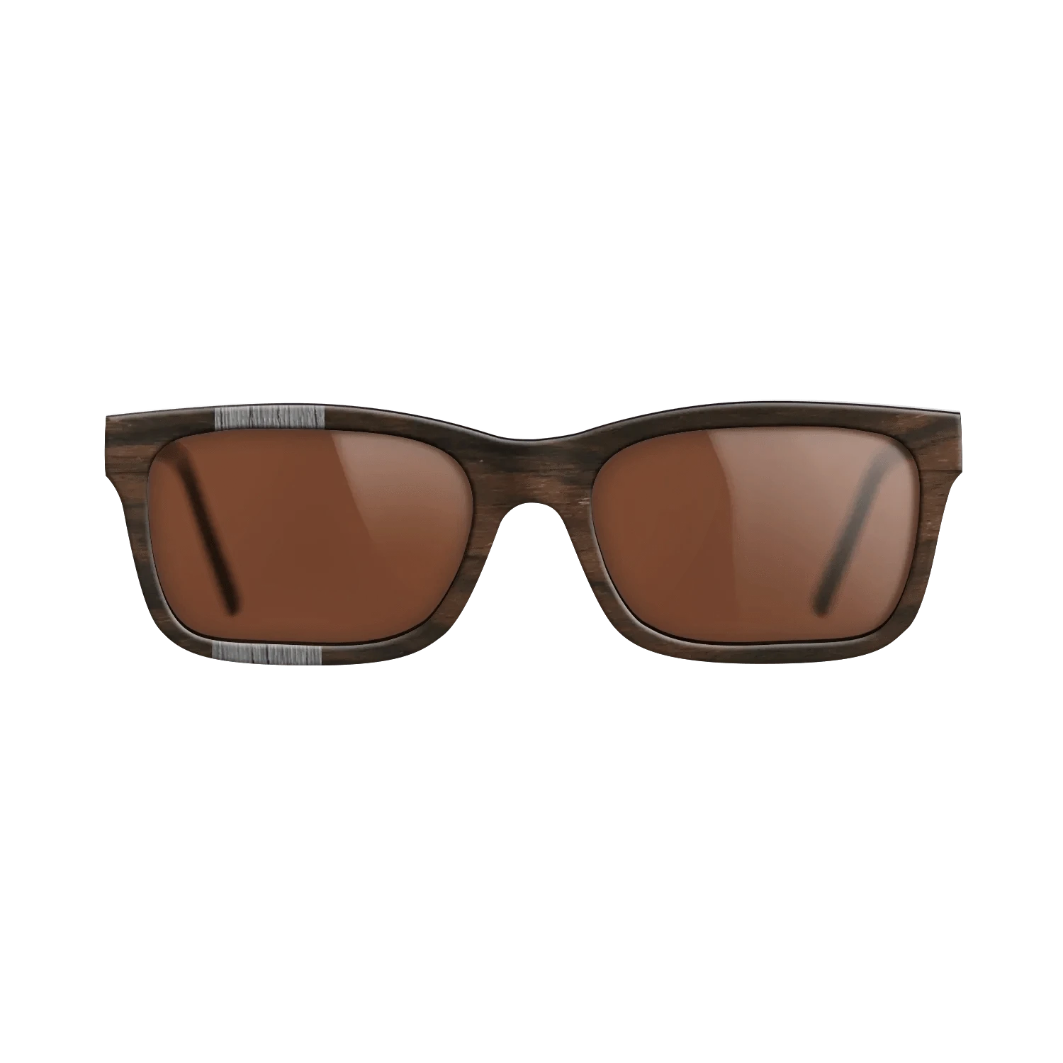 Poplar Dyed: Grey,Ziricote Dark Quartered: Splice - The Sage - Rectangle - SIRIS wood optic