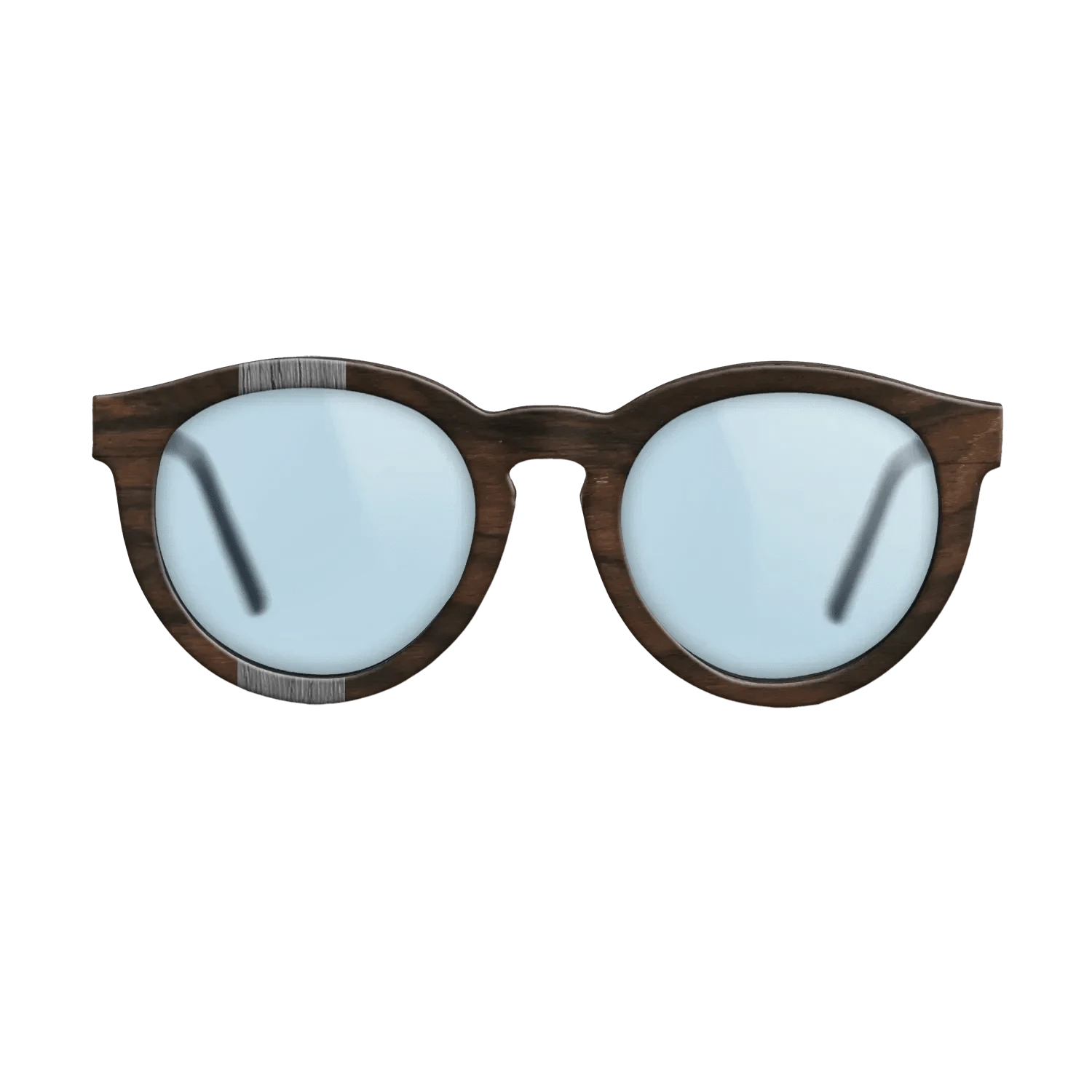 Poplar Dyed: Grey,Ziricote Dark Quartered: Splice - The Rebel - Round - SIRIS wood optic