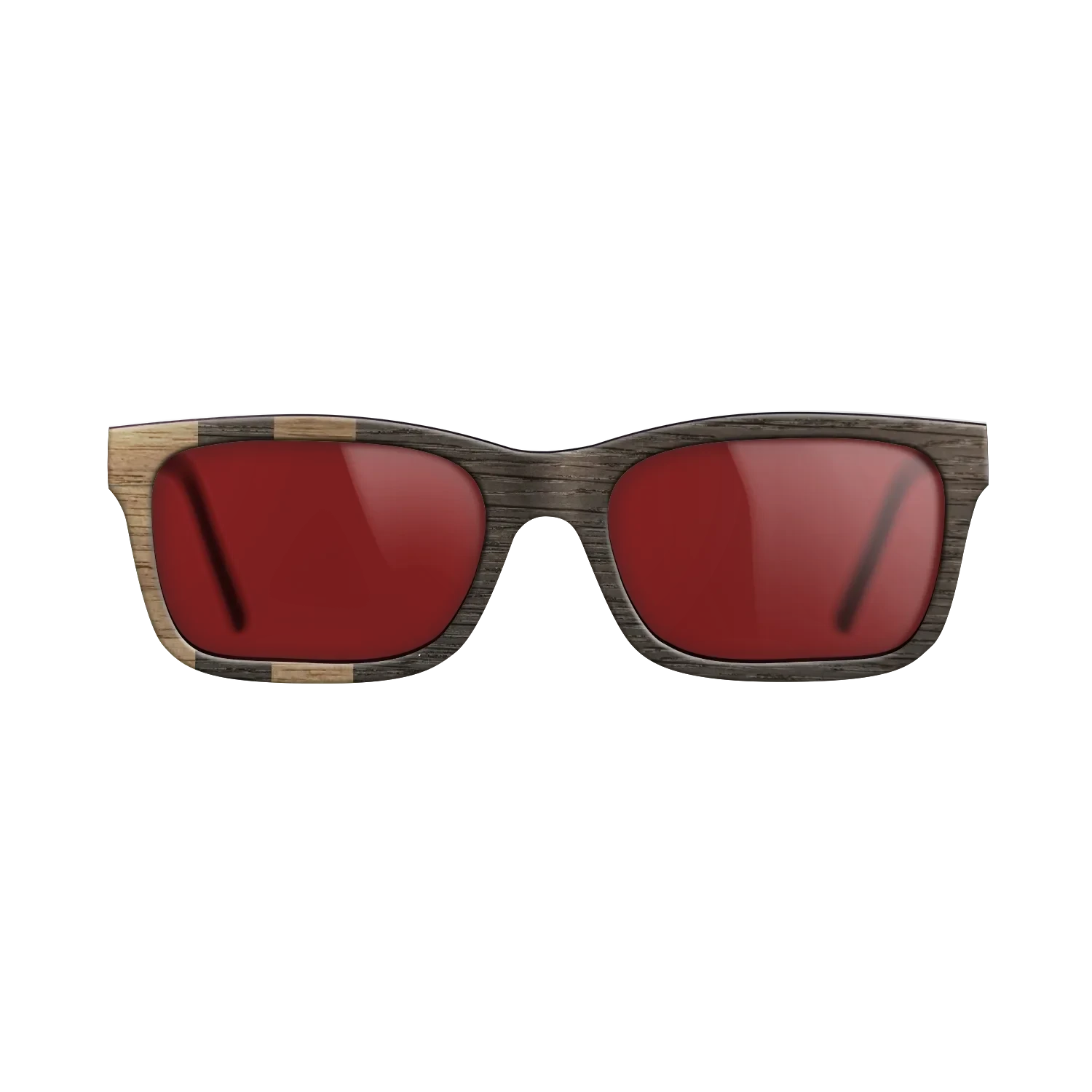 Walnut: Straight Grain,Fumed Oak: Splice - The Sage - Rectangle - 1175 - SIRIS wood optic