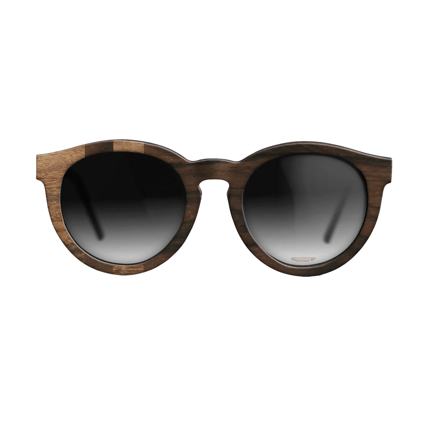 Walnut Claro Light,Ziricote Dark Quartered: Splice - The Rebel - Round - SIRIS wood optic