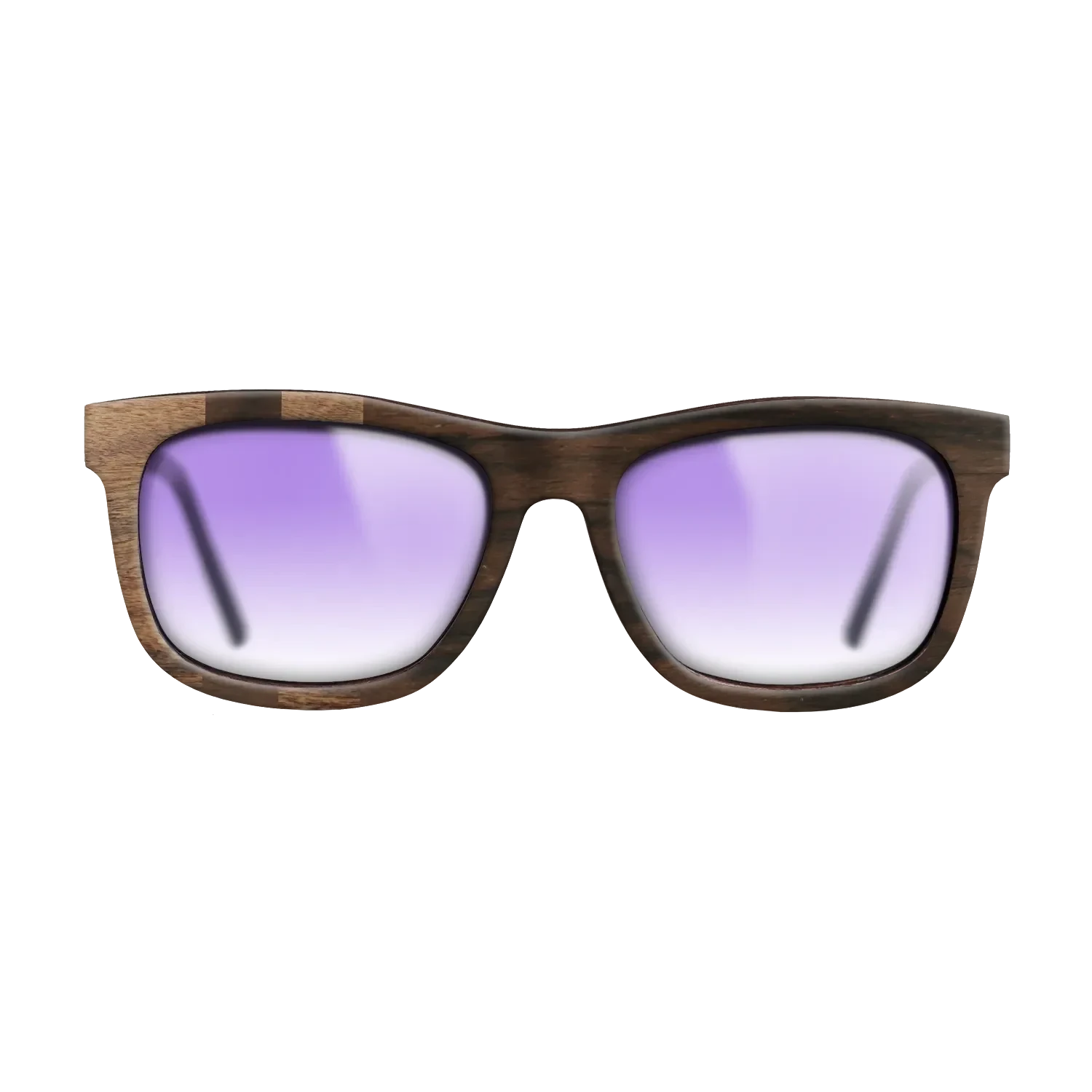 Walnut Claro Light,Ziricote Dark Quartered: Splice - The Hero - Square - SIRIS wood optic