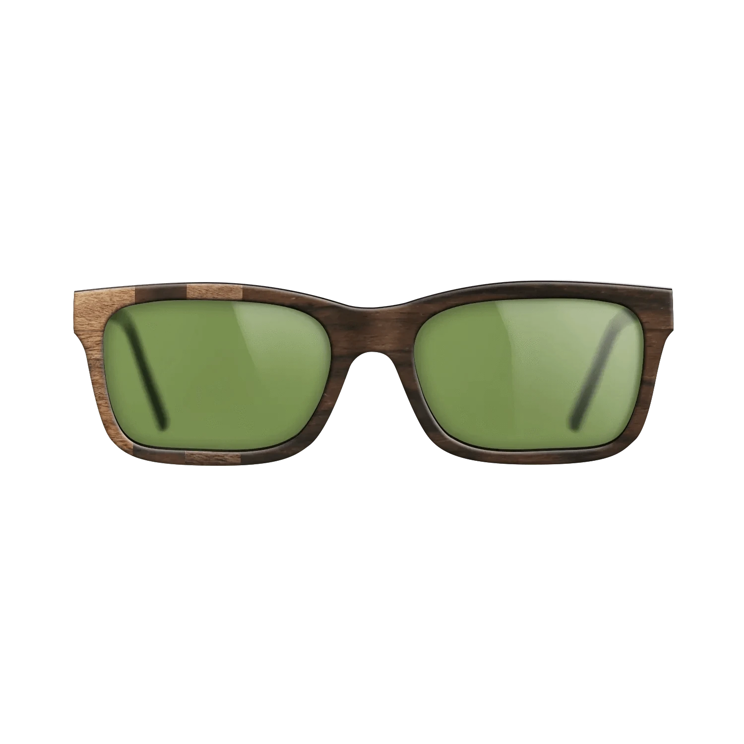 Walnut Claro Light,Ziricote Dark Quartered: Splice - The Sage - Rectangle - SIRIS wood optic