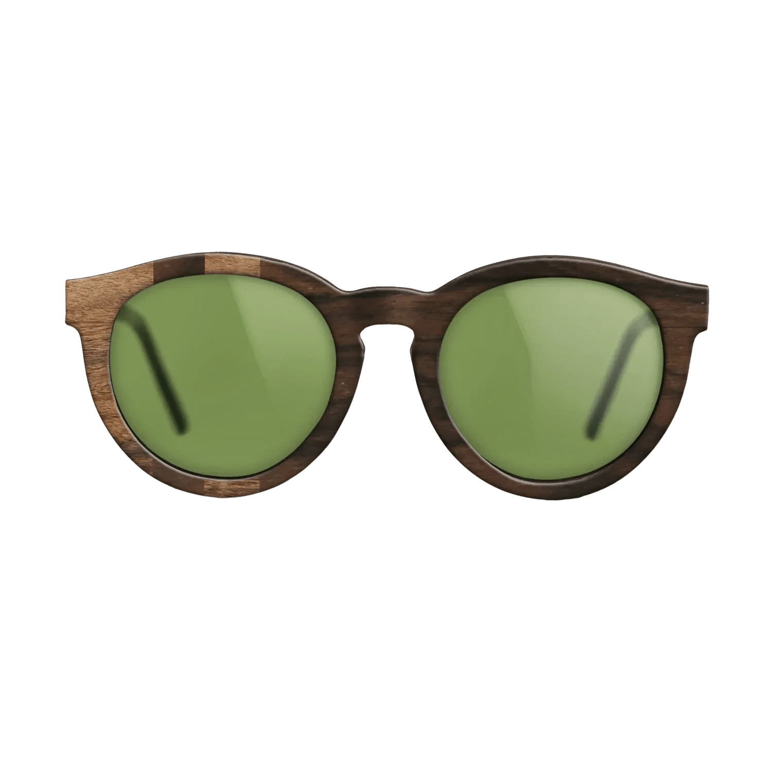 Walnut Claro Light,Ziricote Dark Quartered: Splice - The Rebel - Round - SIRIS wood optic