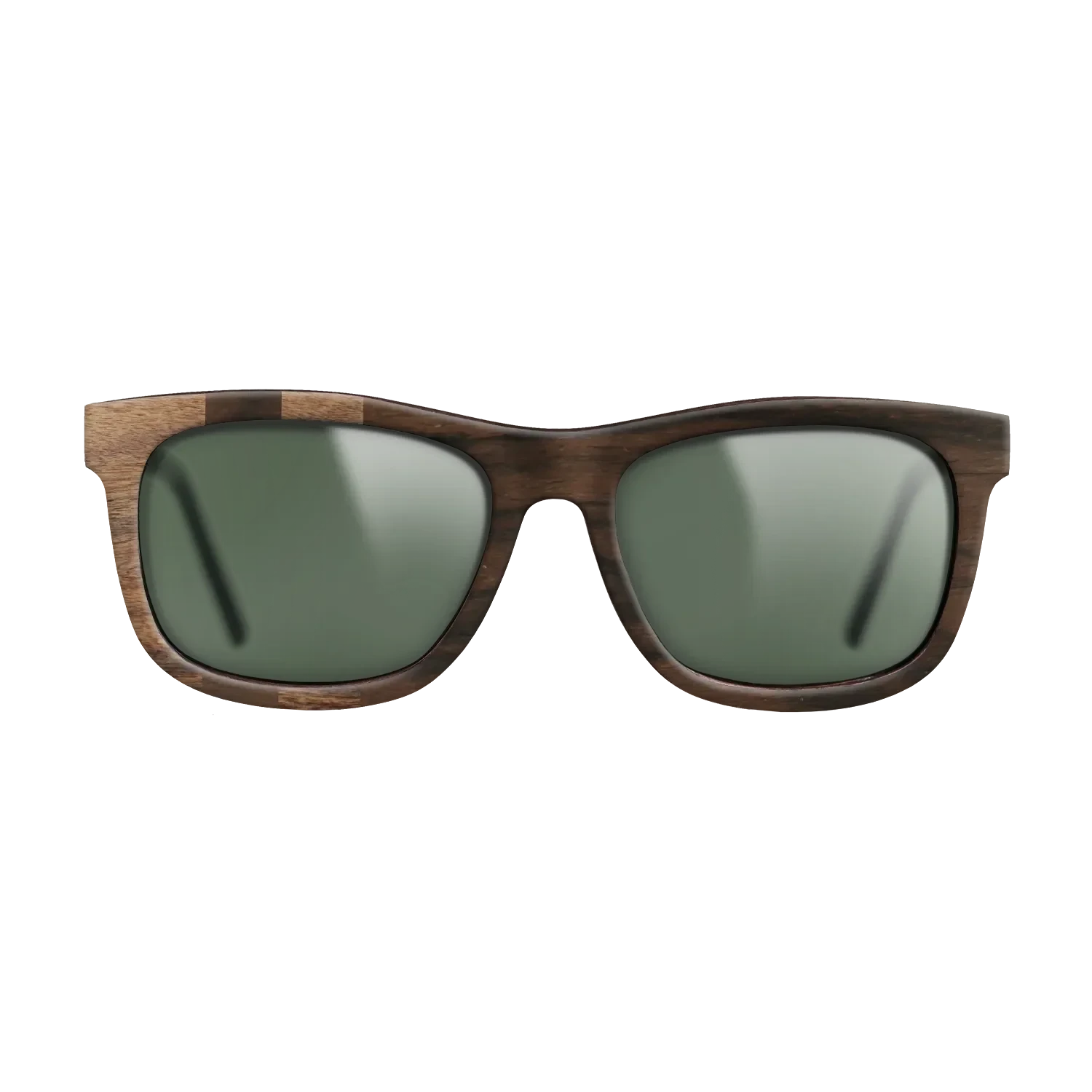 Walnut Claro Light,Ziricote Dark Quartered: Splice - The Hero - Square - SIRIS wood optic