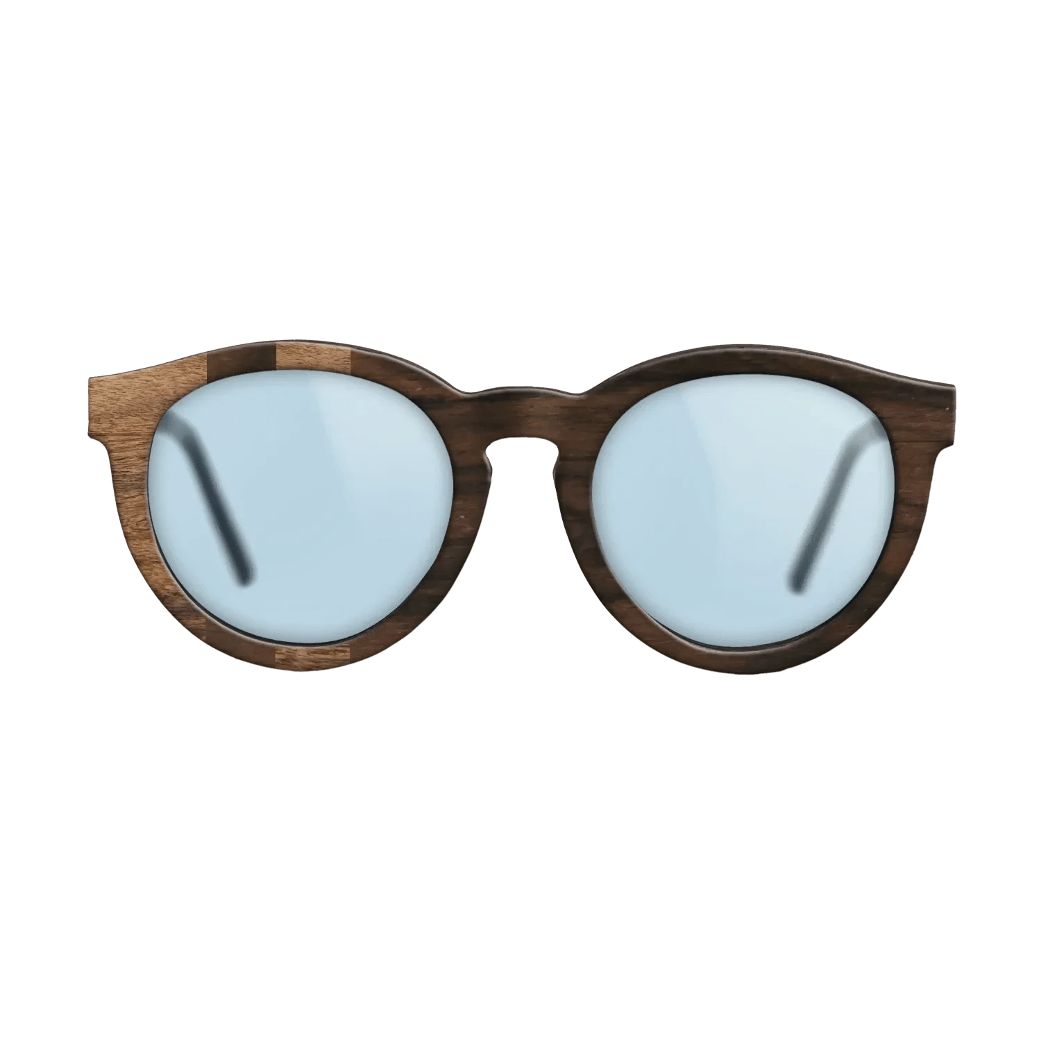 Walnut Claro Light,Ziricote Dark Quartered: Splice - The Rebel - Round - SIRIS wood optic