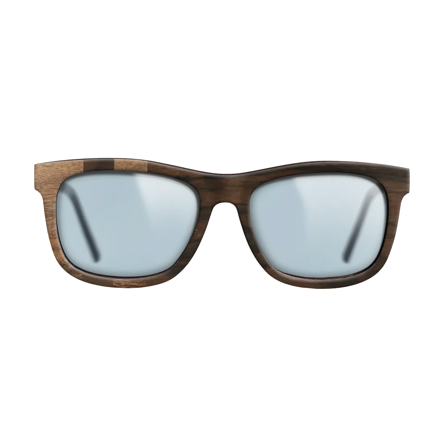 Walnut Claro Light,Ziricote Dark Quartered: Splice - The Hero - Square - SIRIS wood optic