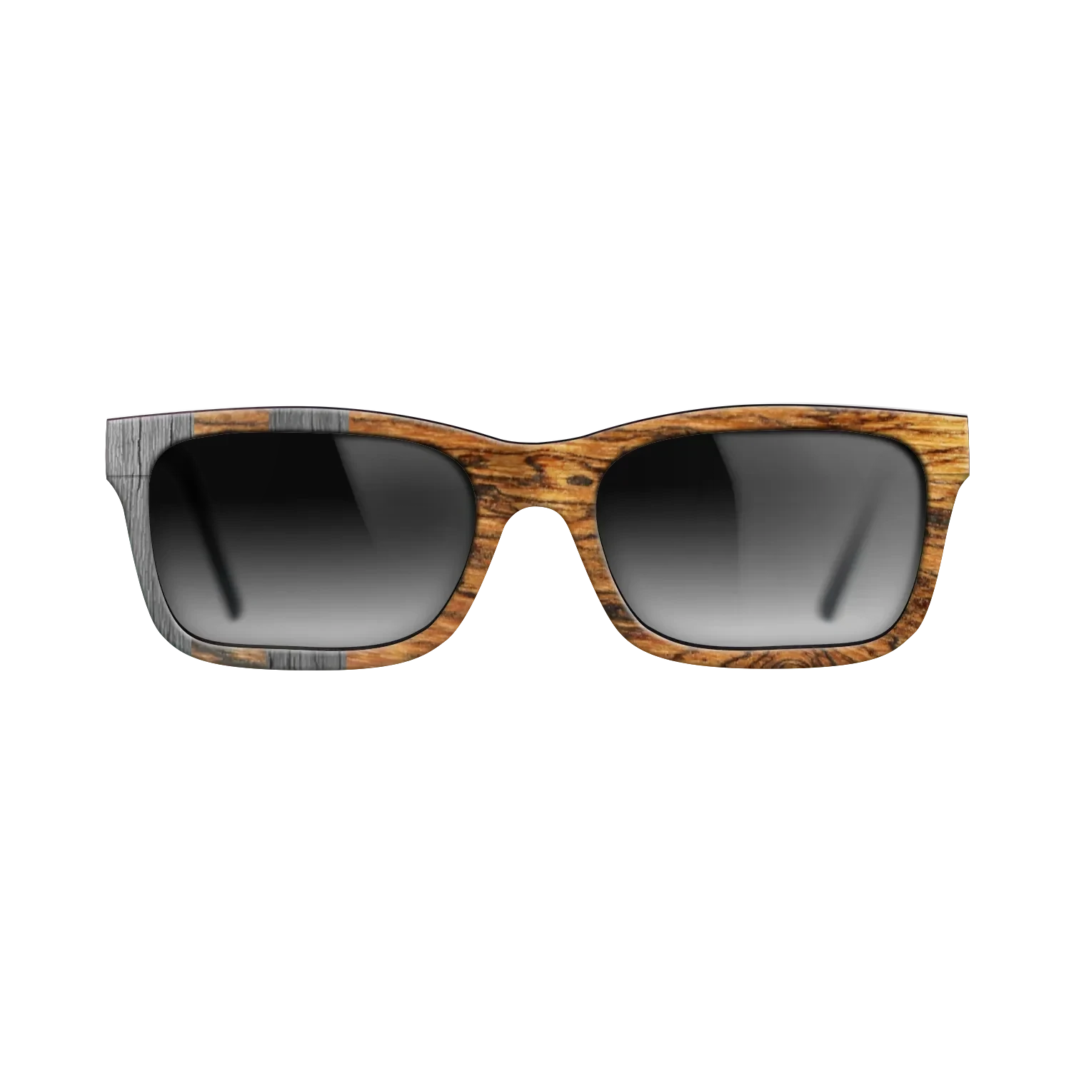 Poplar Dyed: Grey,Bocote: Splice - The Sage - Rectangle - SIRIS wood optic