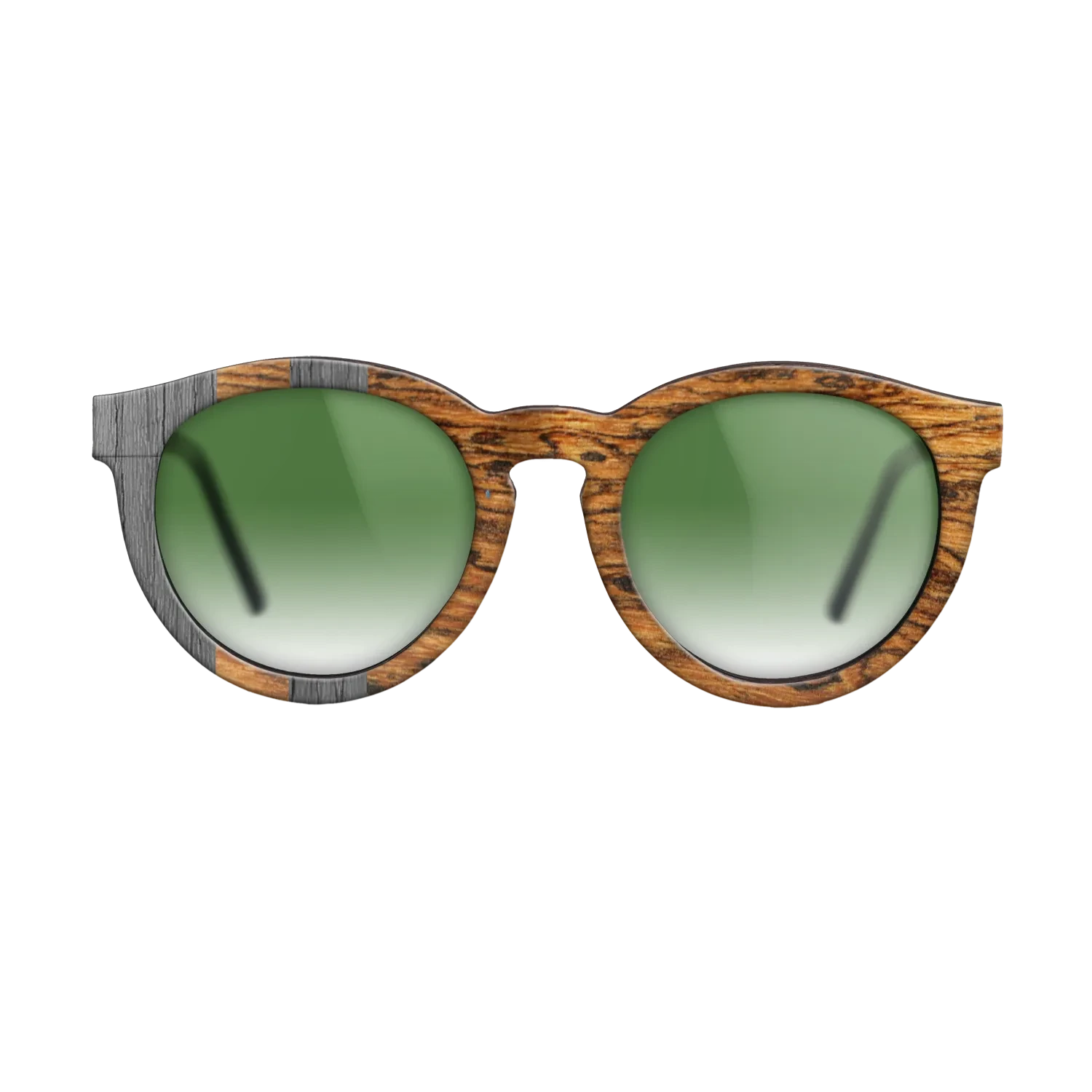 Poplar Dyed: Grey,Bocote: Splice - The Rebel - Round - SIRIS wood optic