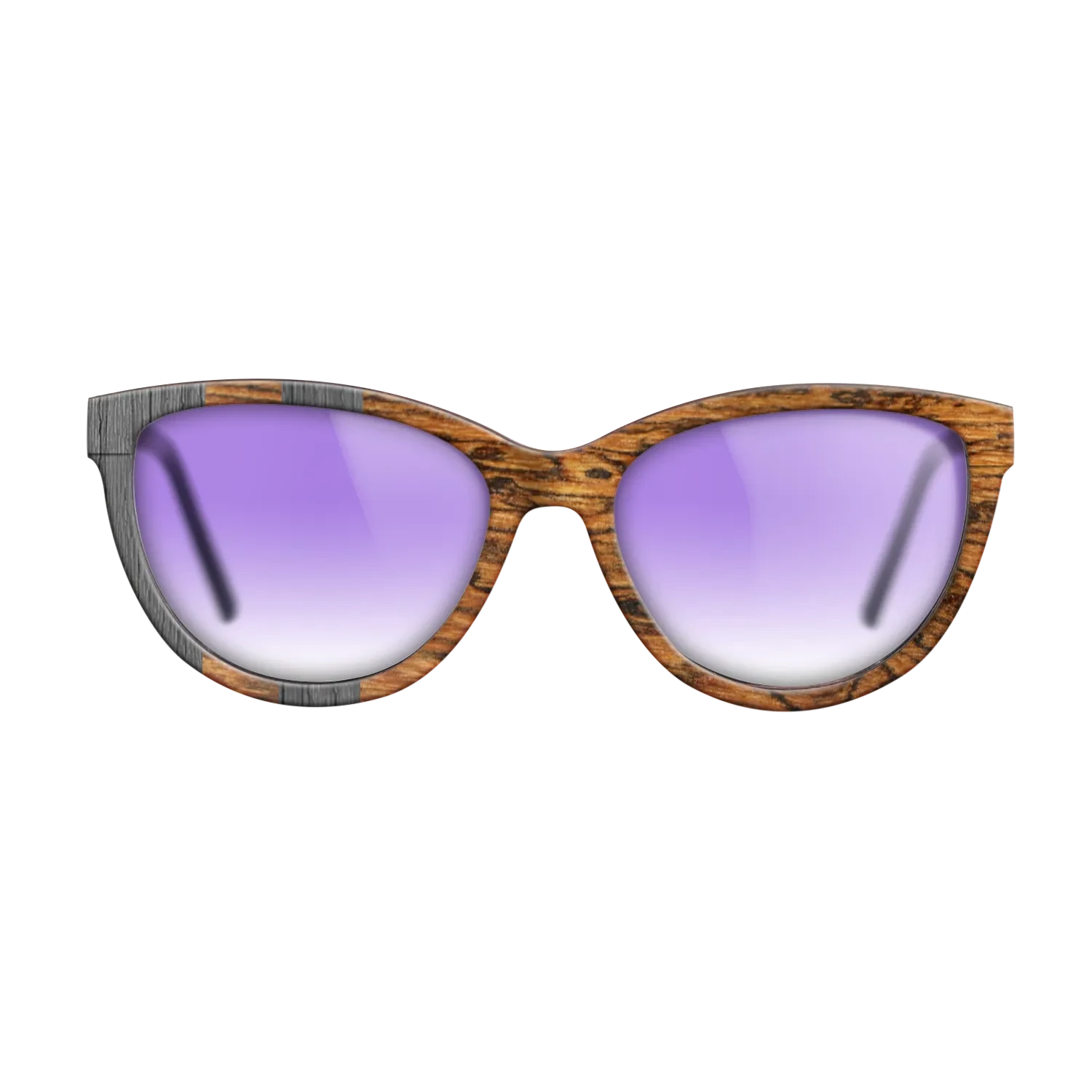 Poplar Dyed: Grey,Bocote: Splice - The Maiden - Cat - SIRIS wood optic